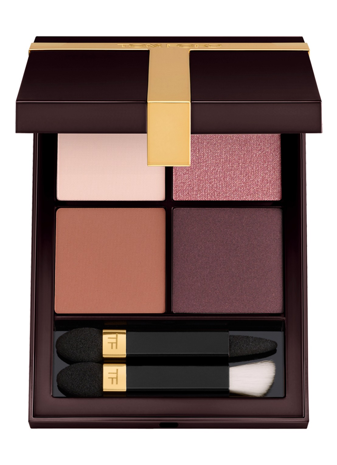TOM FORD Runway Eye Color Quad Crème -  oogschaduw palette - voorkant 30 insolent rose