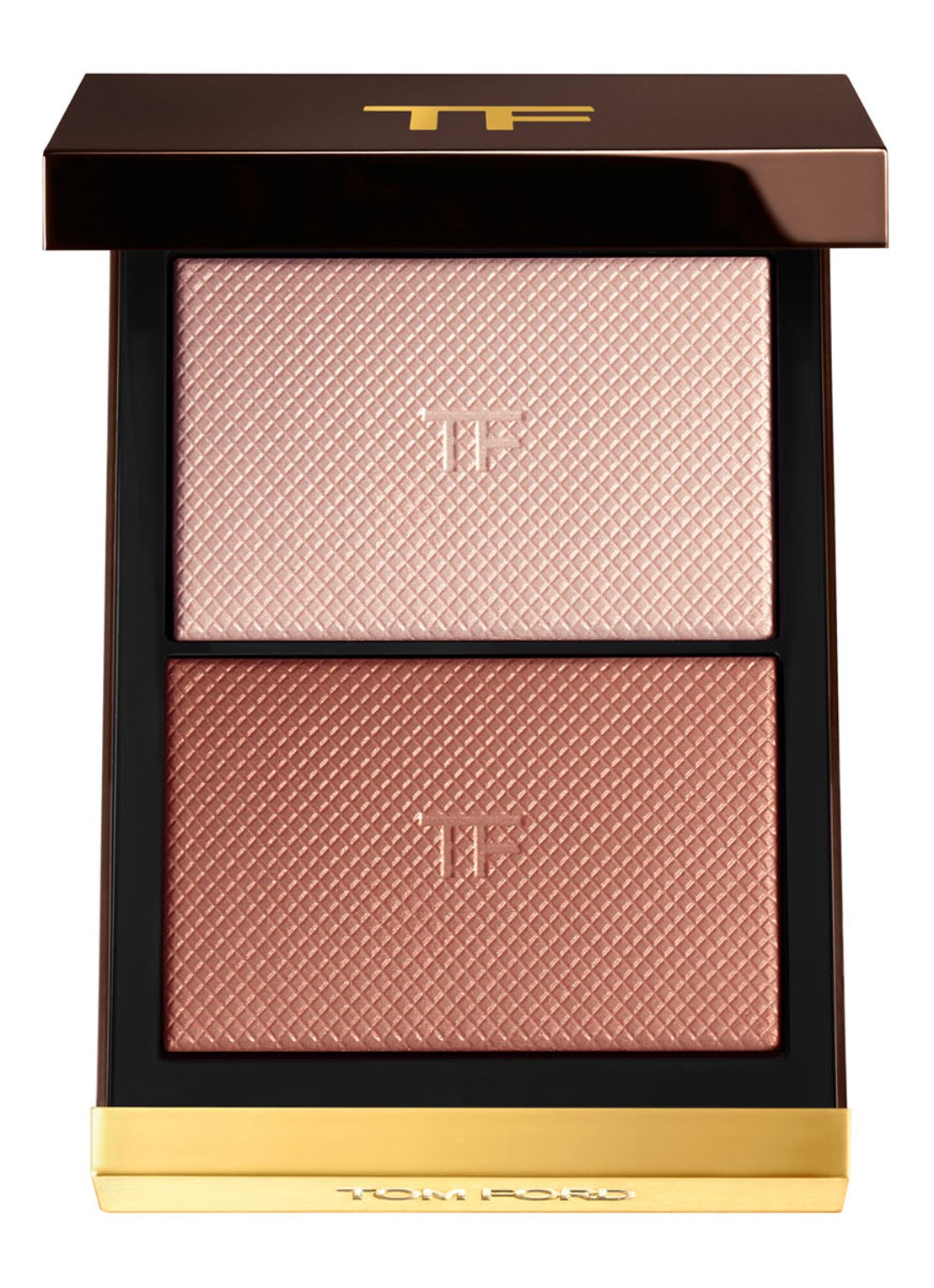 Tom Ford Shade and Illuminate Highlighting Duo - highlighter palette - voorkant peachlight