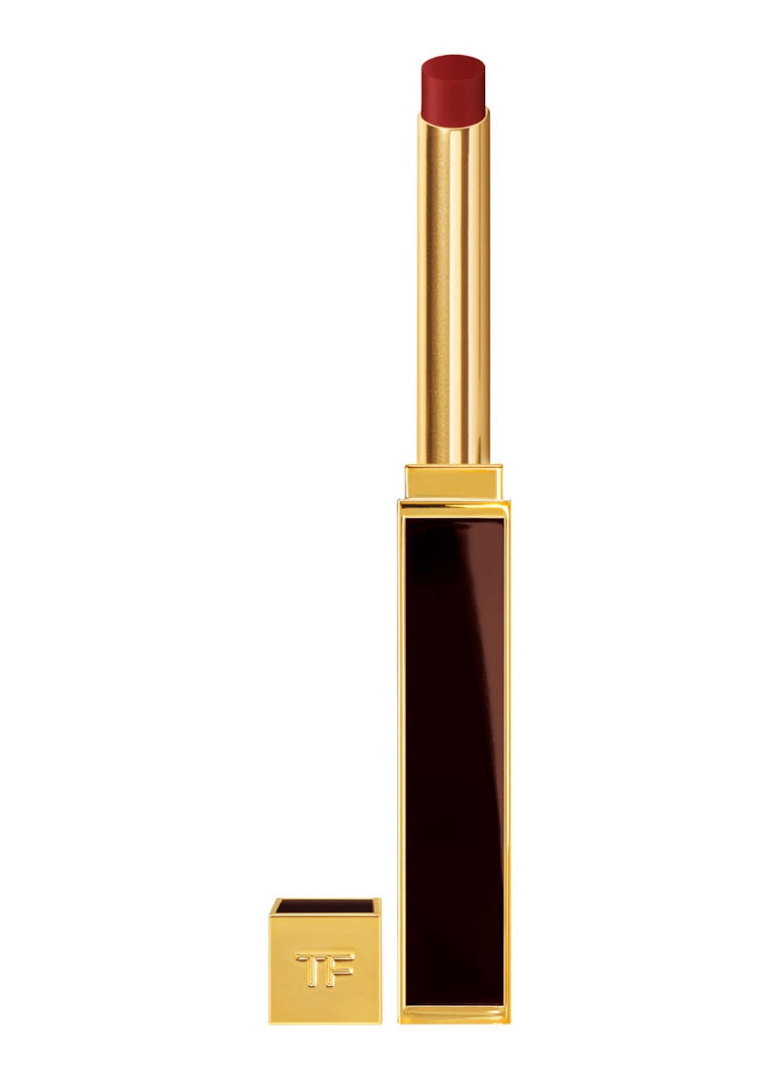 Tom Ford Slim Lip Color Shine - lipstick - voorkant 3 155 atelier red