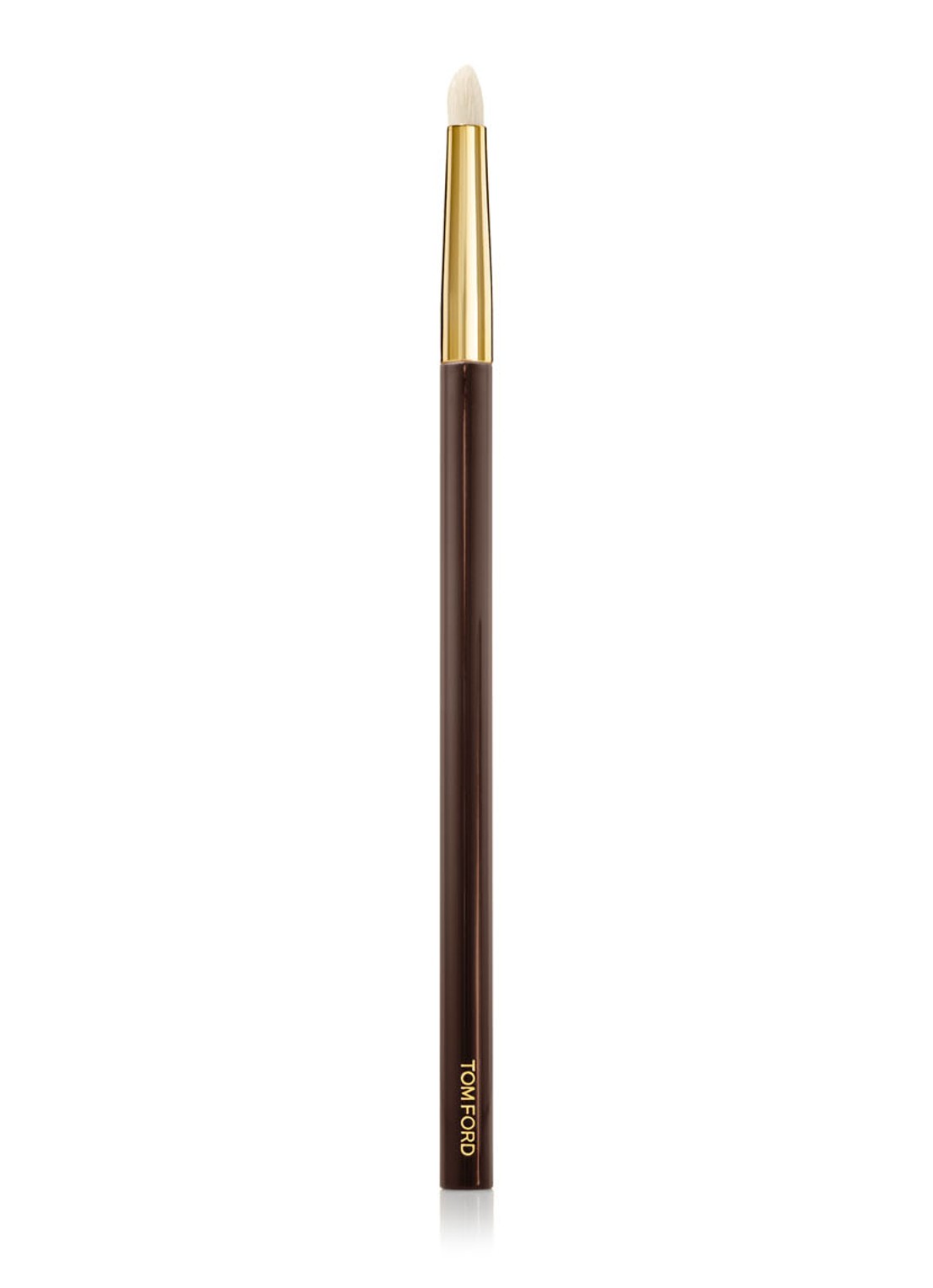 Tom Ford Smokey Eye Brush 14 - oogschaduw kwast - voorkant donkerbruin