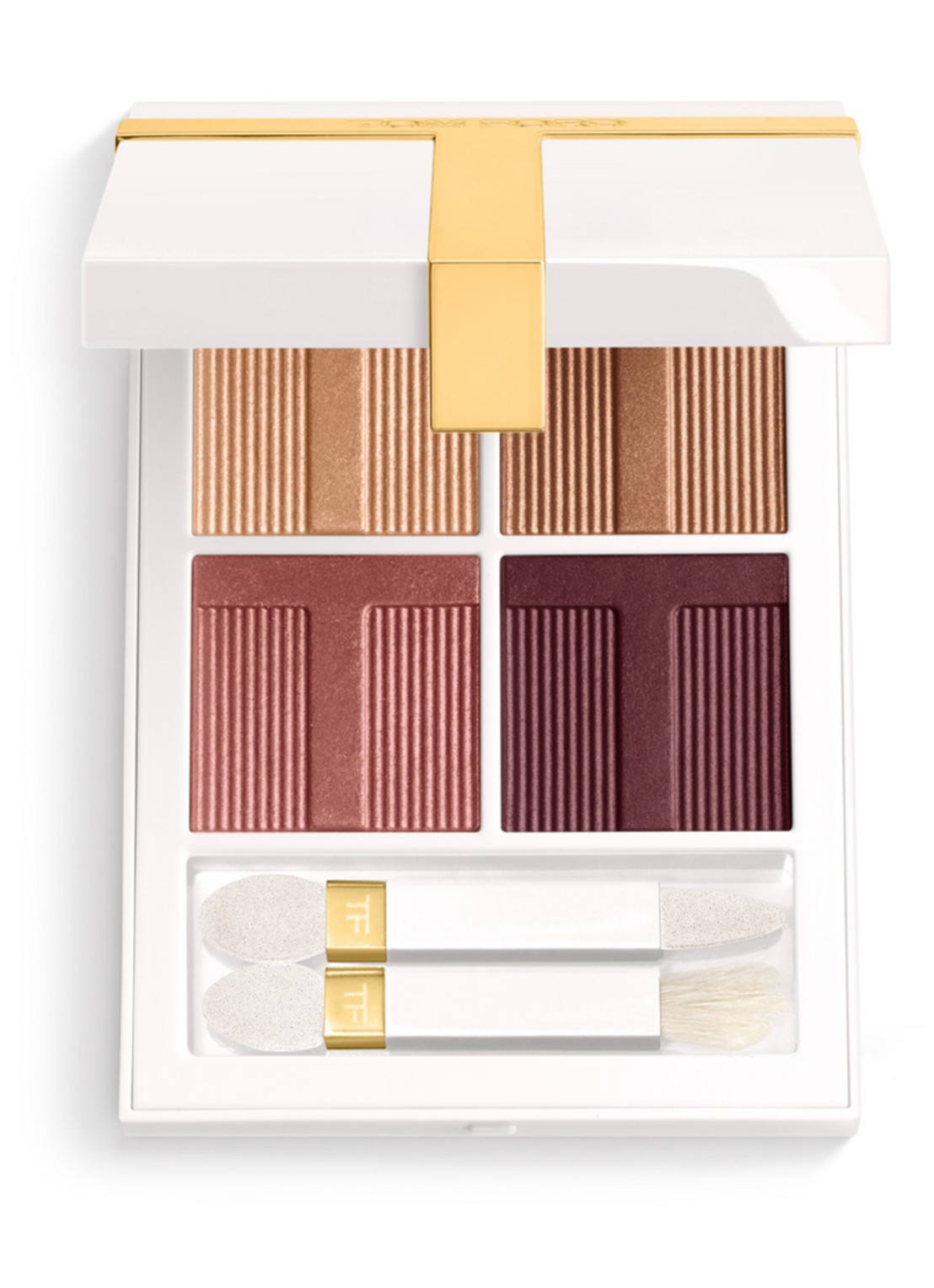 TOM FORD Soleil Eye Color Quad - oogschaduw palette - voorkant honeymoon