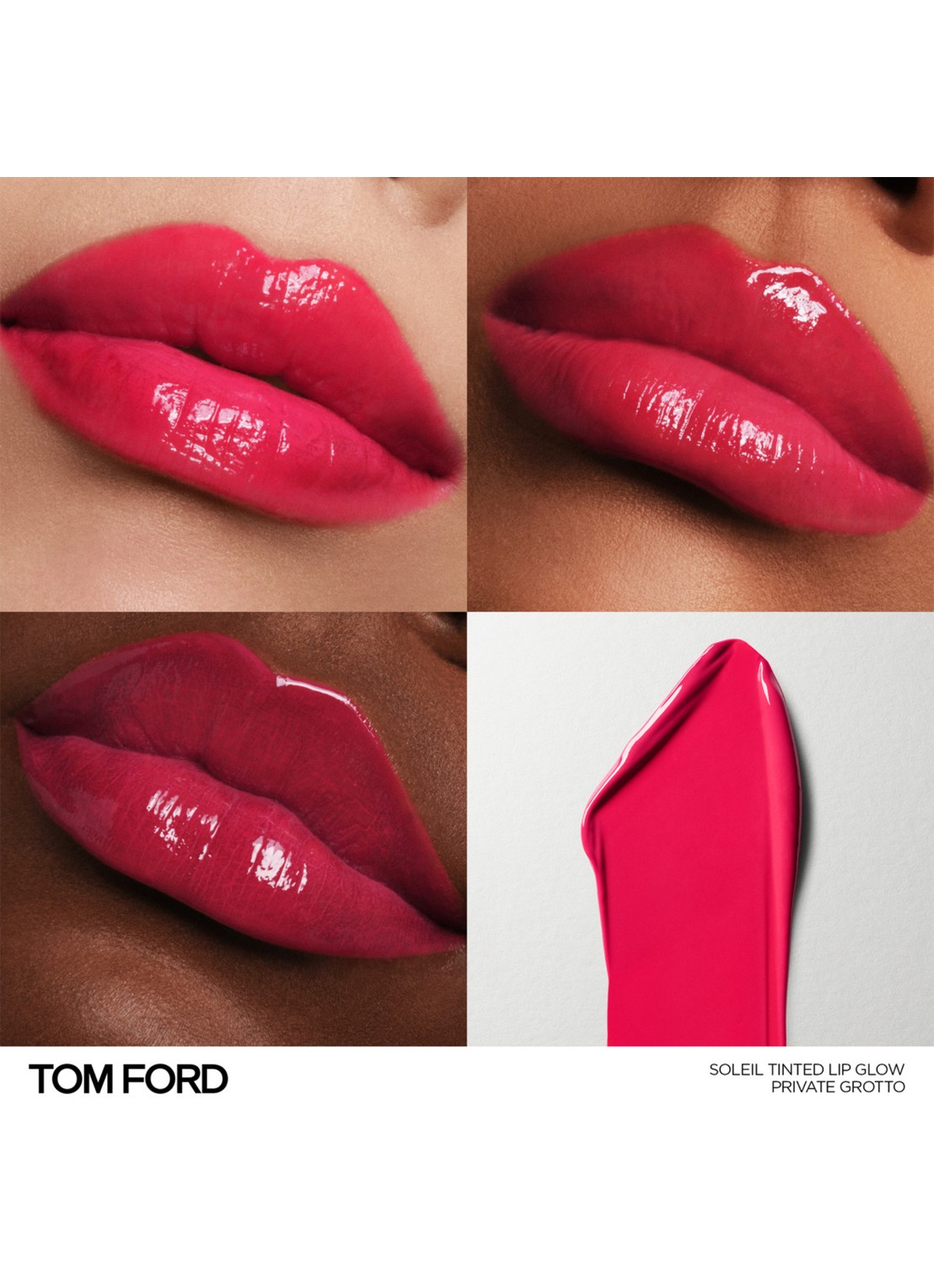 TOM FORD Soleil Tinted Lip Glow - lipgloss - voorkant 2 private grotto