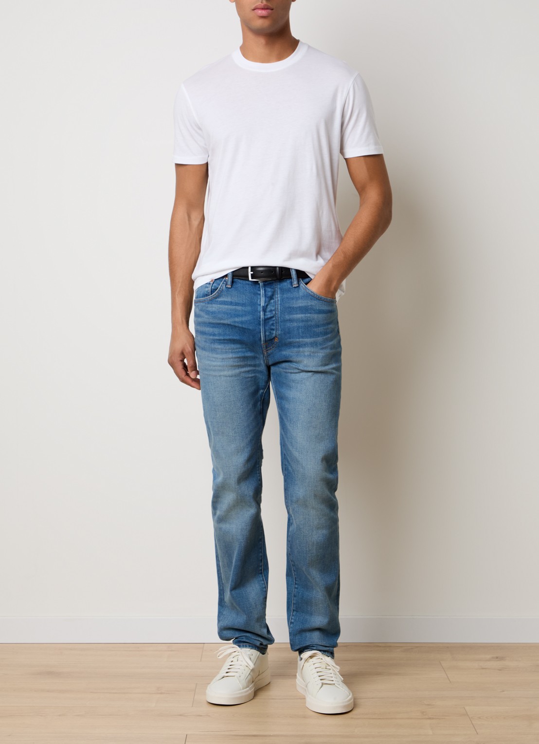 Tom Ford T-Shirt  - voorkant 4 wit