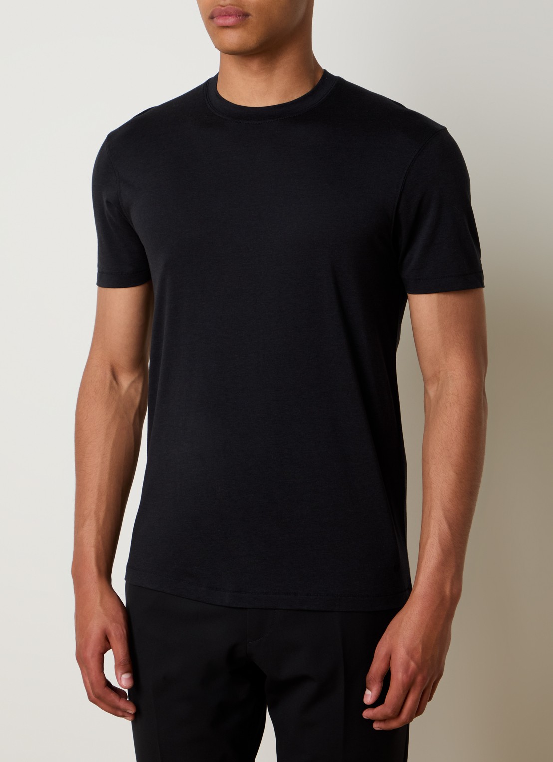 Tom Ford T-Shirt  - detail 3 zwart