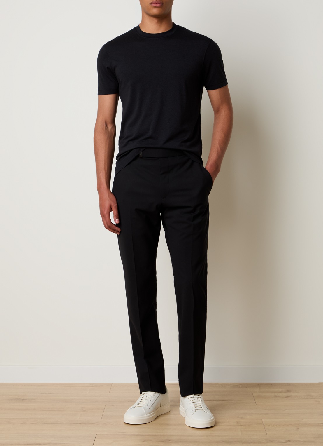 Tom Ford T-Shirt  - voorkant 2 zwart