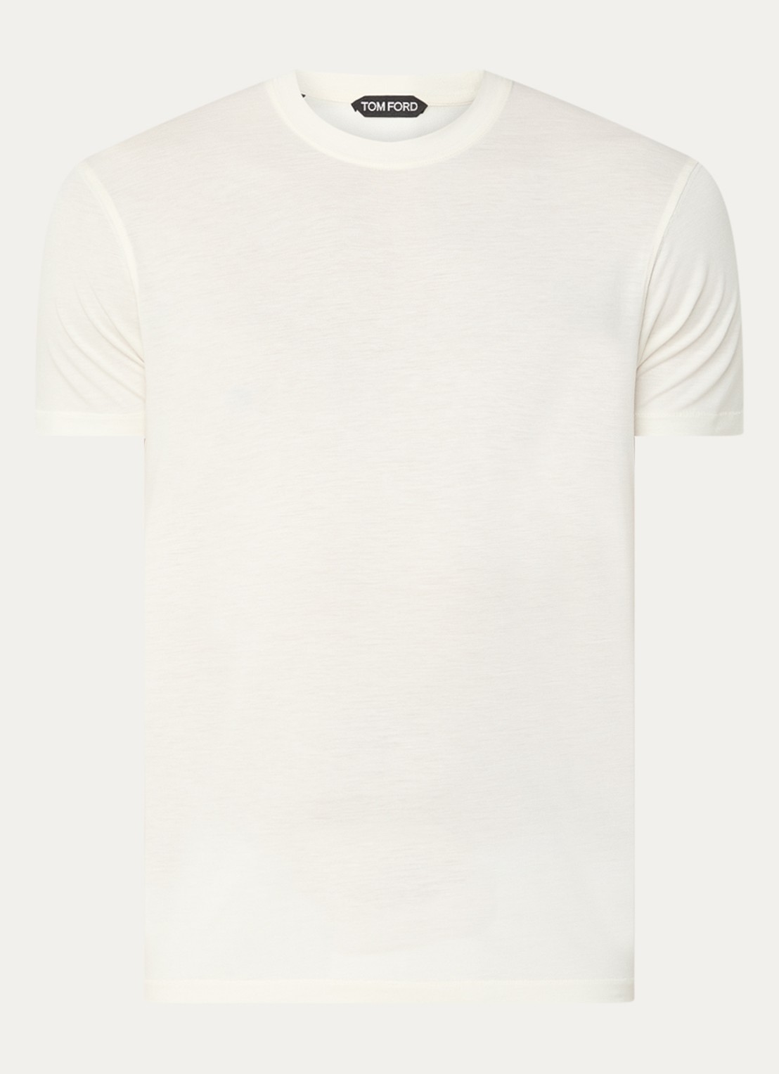 Tom Ford T-Shirt  - voorkant 3 gebroken wit