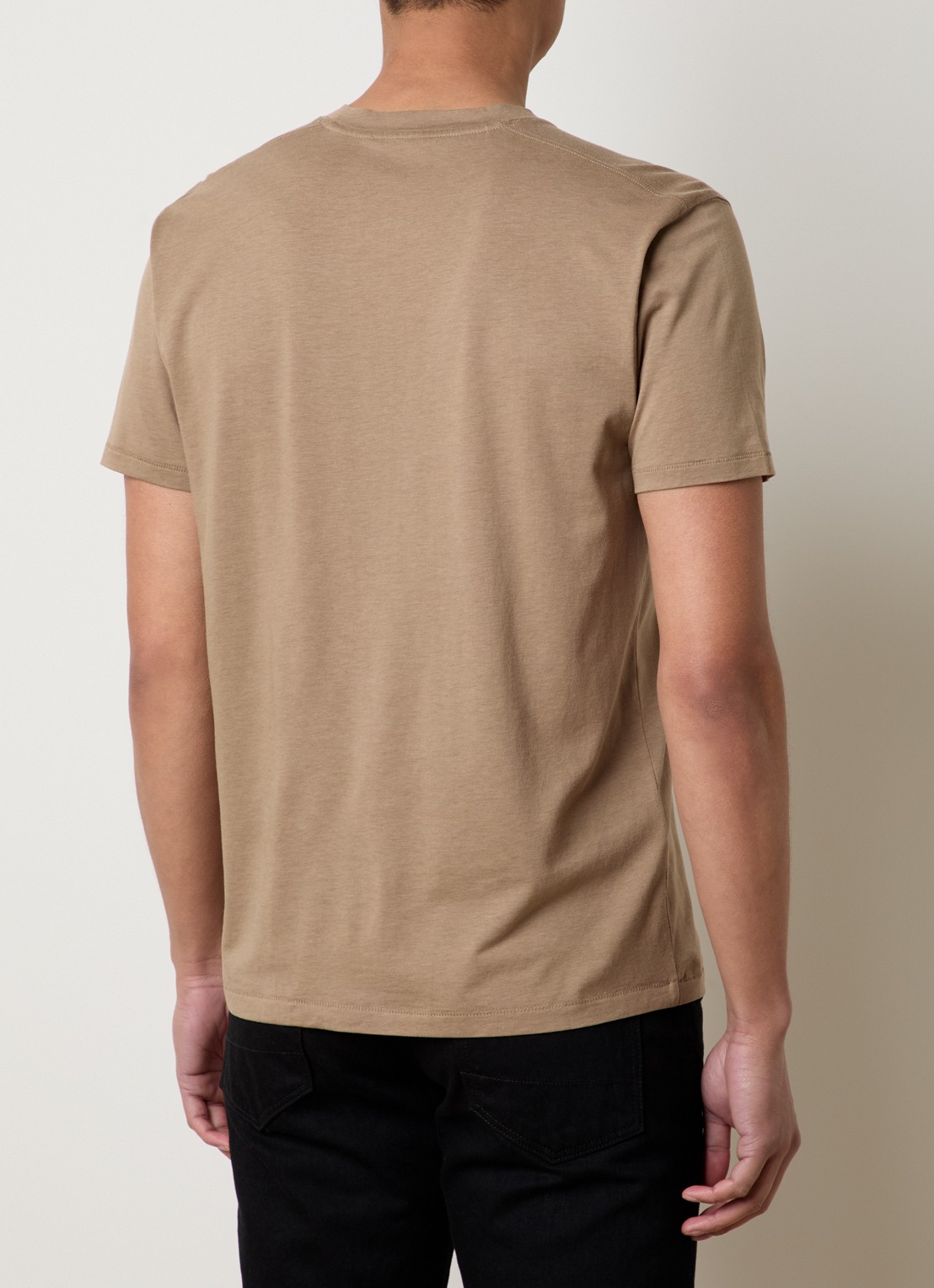 Tom Ford T-Shirt  - achterkant 3 khaki