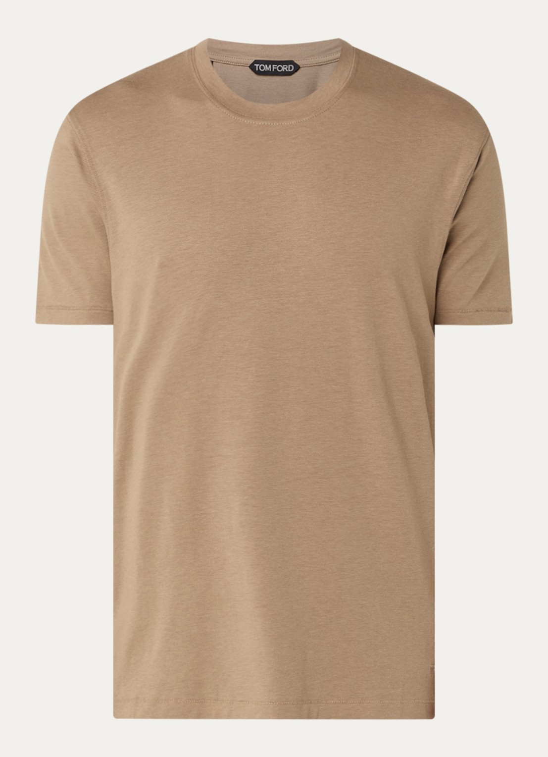 Tom Ford T-Shirt  - voorkant 4 khaki