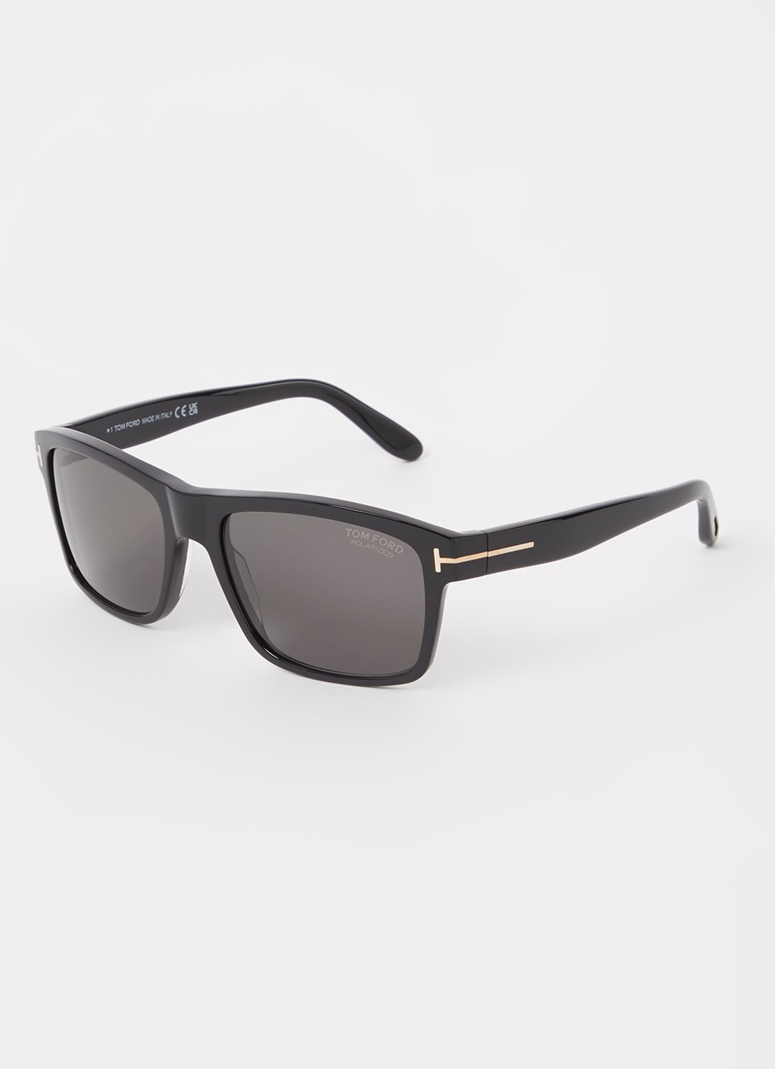 TOM FORD TOM FORD *FT0678 58 Blk Shn Gr - voorkant zwart