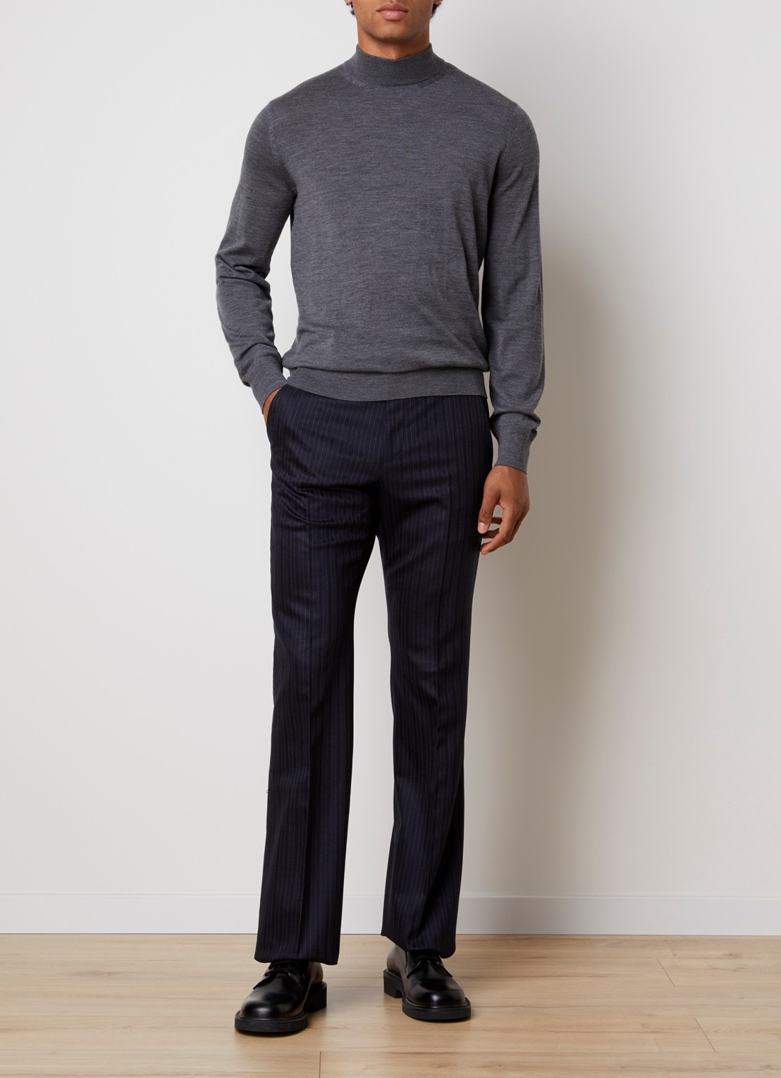 TOM FORD Trui van wol - voorkant 4 grijs