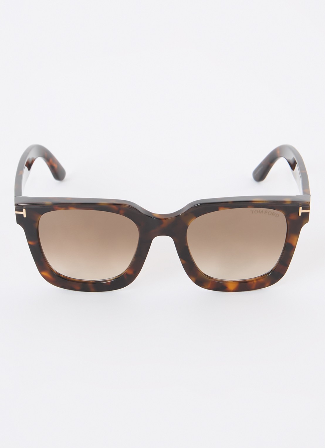 TOM FORD Wayfarer zonnebril TR001843 - detail donkerbruin