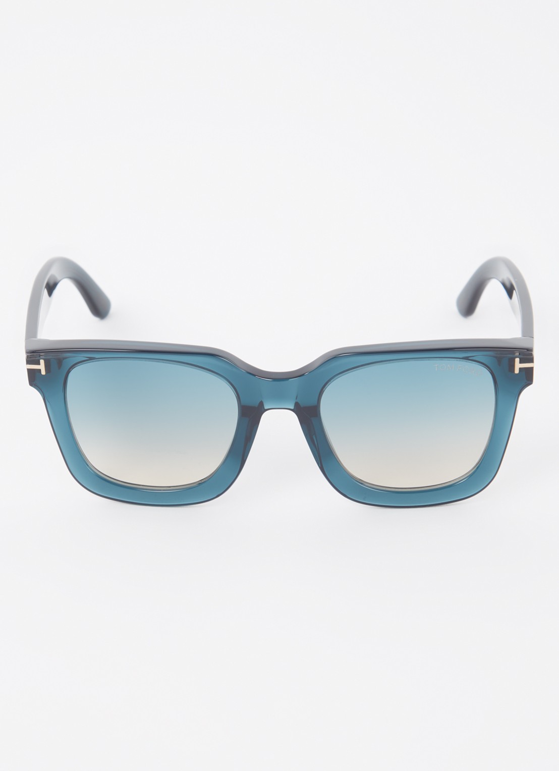 TOM FORD Wayfarer zonnebril TR001843 - detail zeegroen