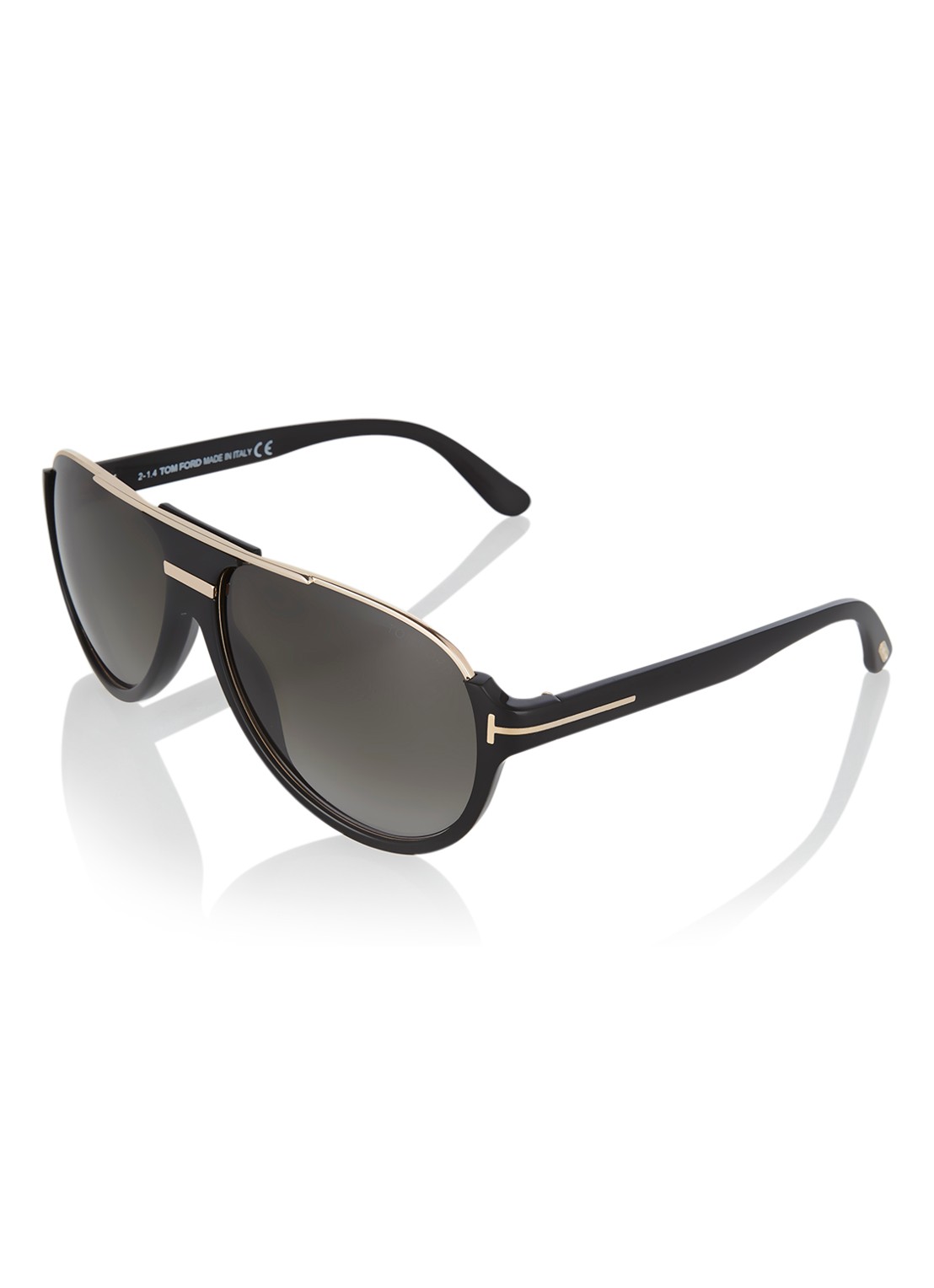 TOM FORD Zonnebril Dimitry FT0334 - voorkant zwart