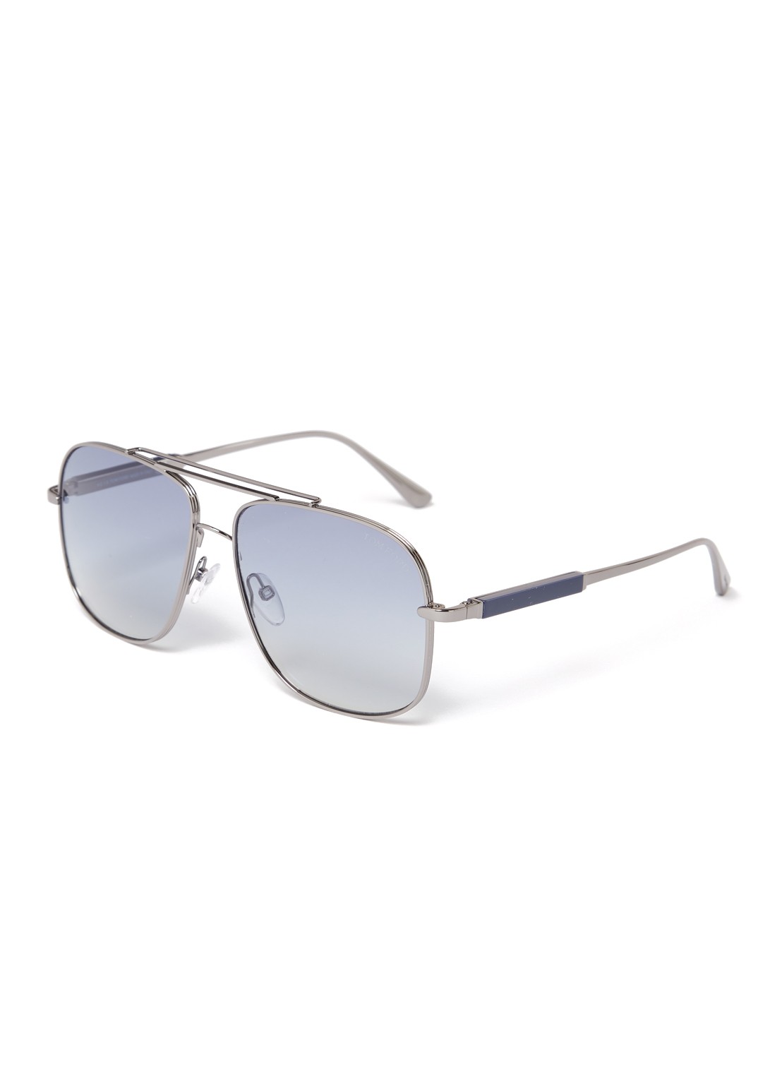 Tom Ford Zonnebril TR001025 - voorkant zilver