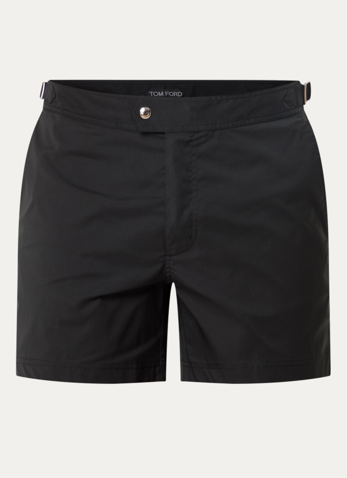 TOM FORD Zwemshorts met steekzakken - voorkant zwart
