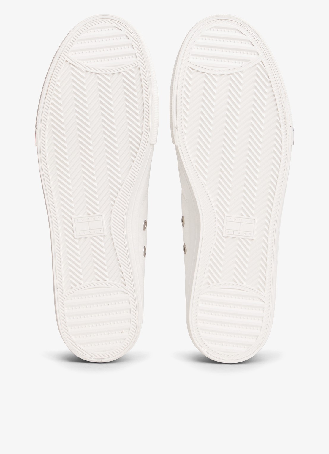 Tommy Hilfiger Archive Vulc sneaker met doorgestikte details  - detail 6 beige