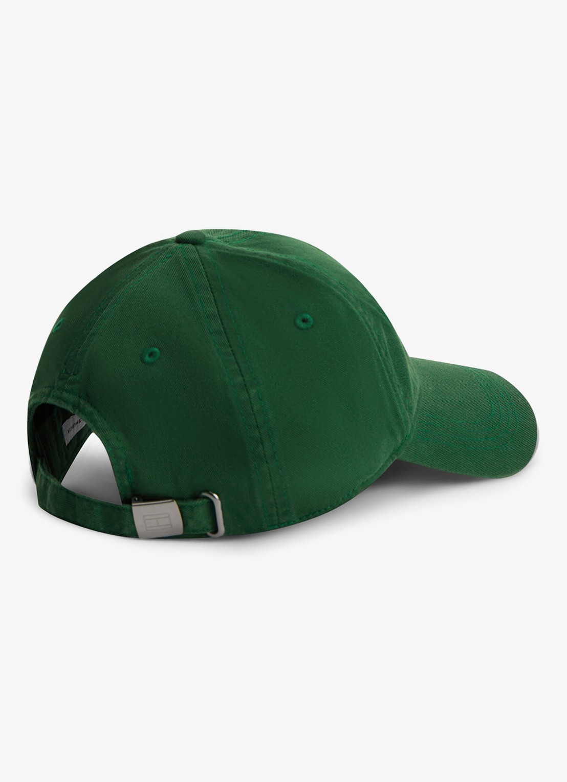 Tommy Hilfiger Baseball pet met logoborduring - achterkant 3 groen