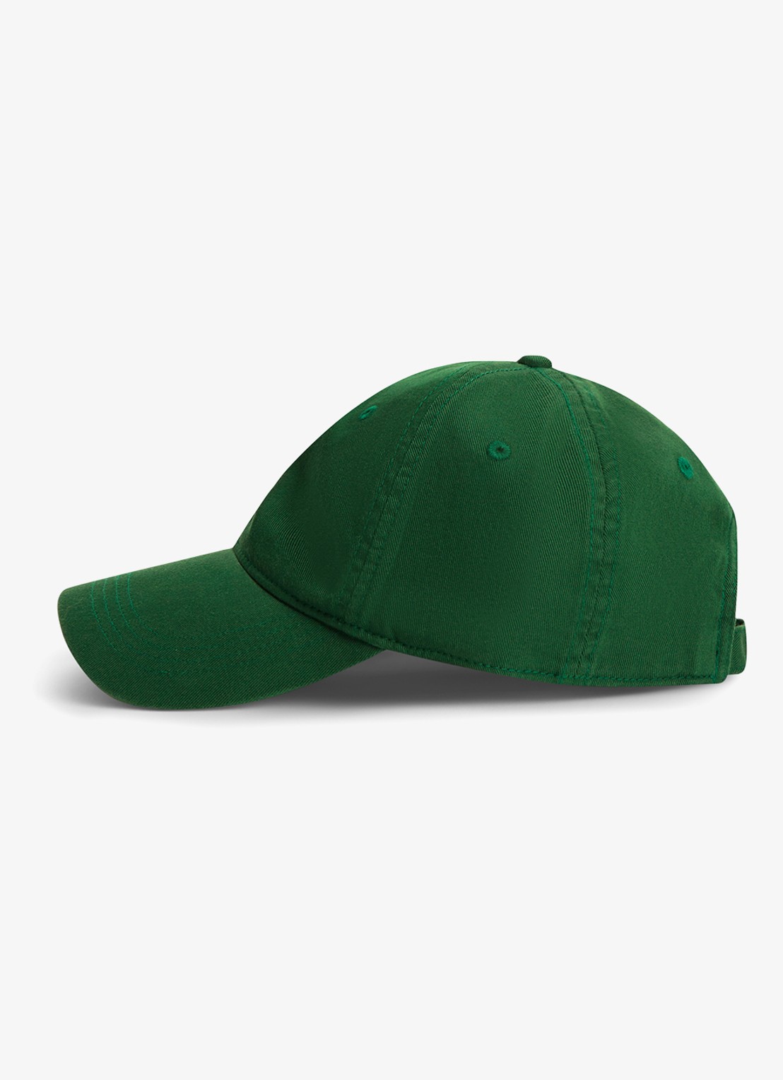 Tommy Hilfiger Baseball pet met logoborduring - detail 2 groen
