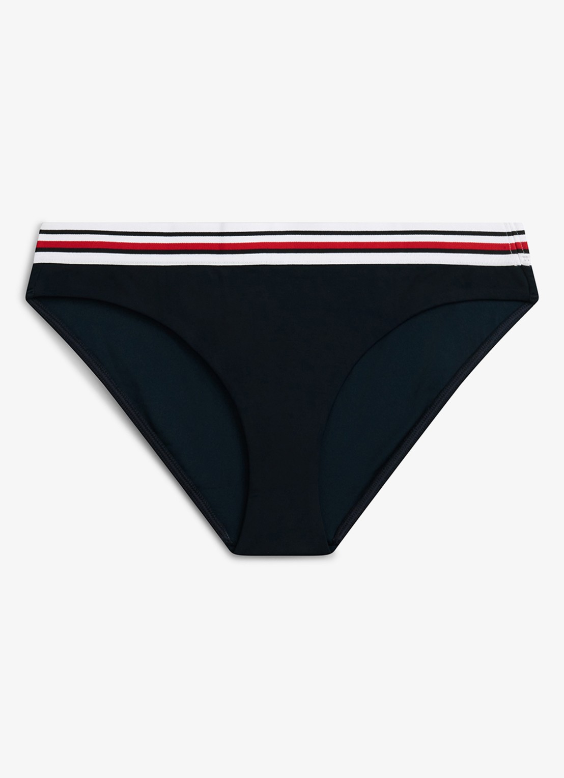 Tommy Hilfiger Bikinislip met logoband - voorkant donkerblauw