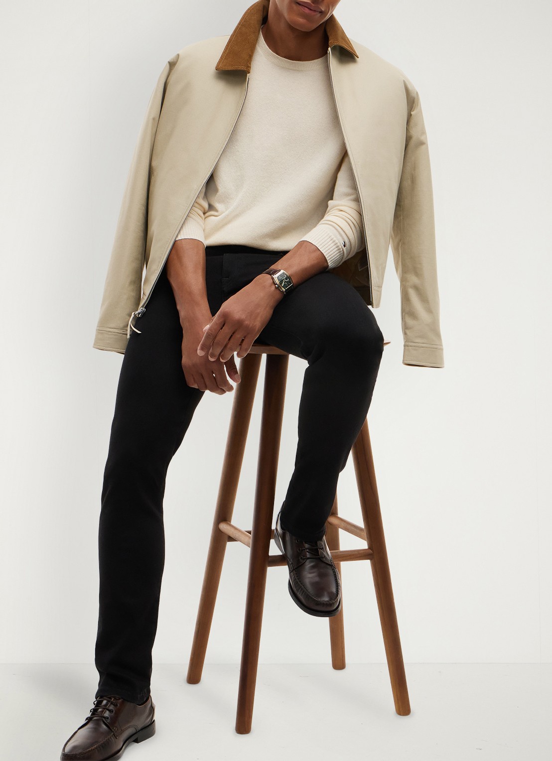 Tommy Hilfiger Bleeker slim fit jeans met gekleurde wassing - detail 2 zwart
