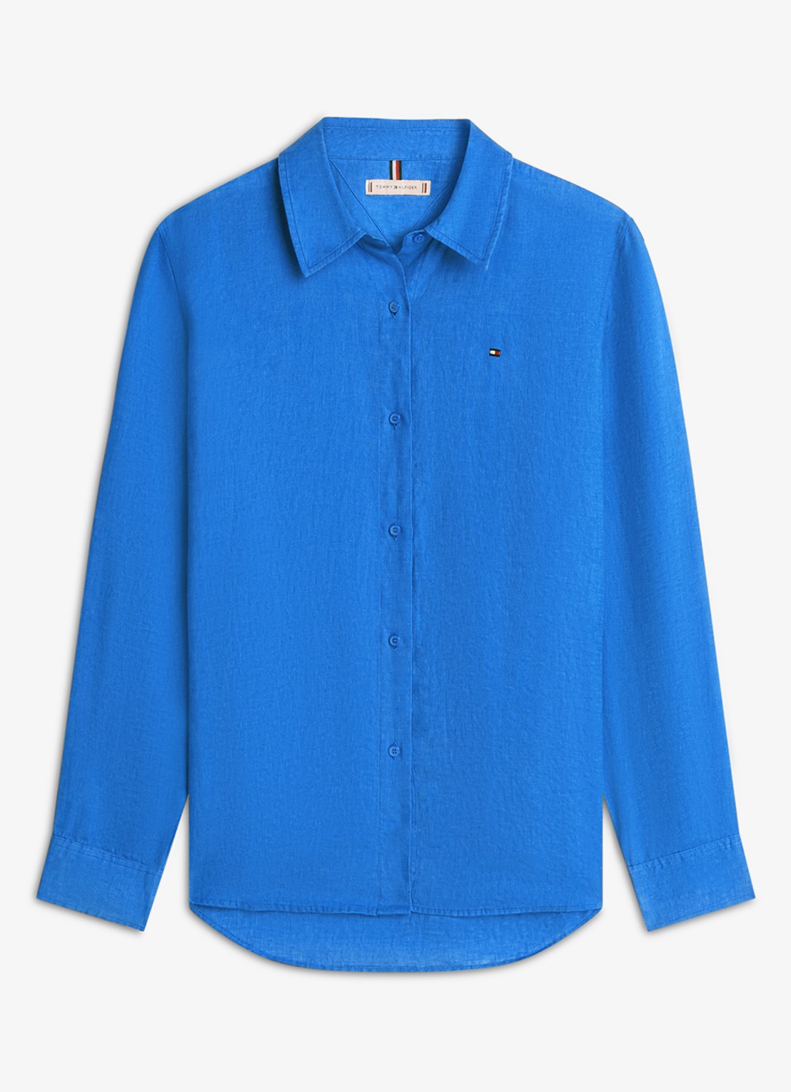Tommy Hilfiger Blouse met grafische print - voorkant 2 blauw
