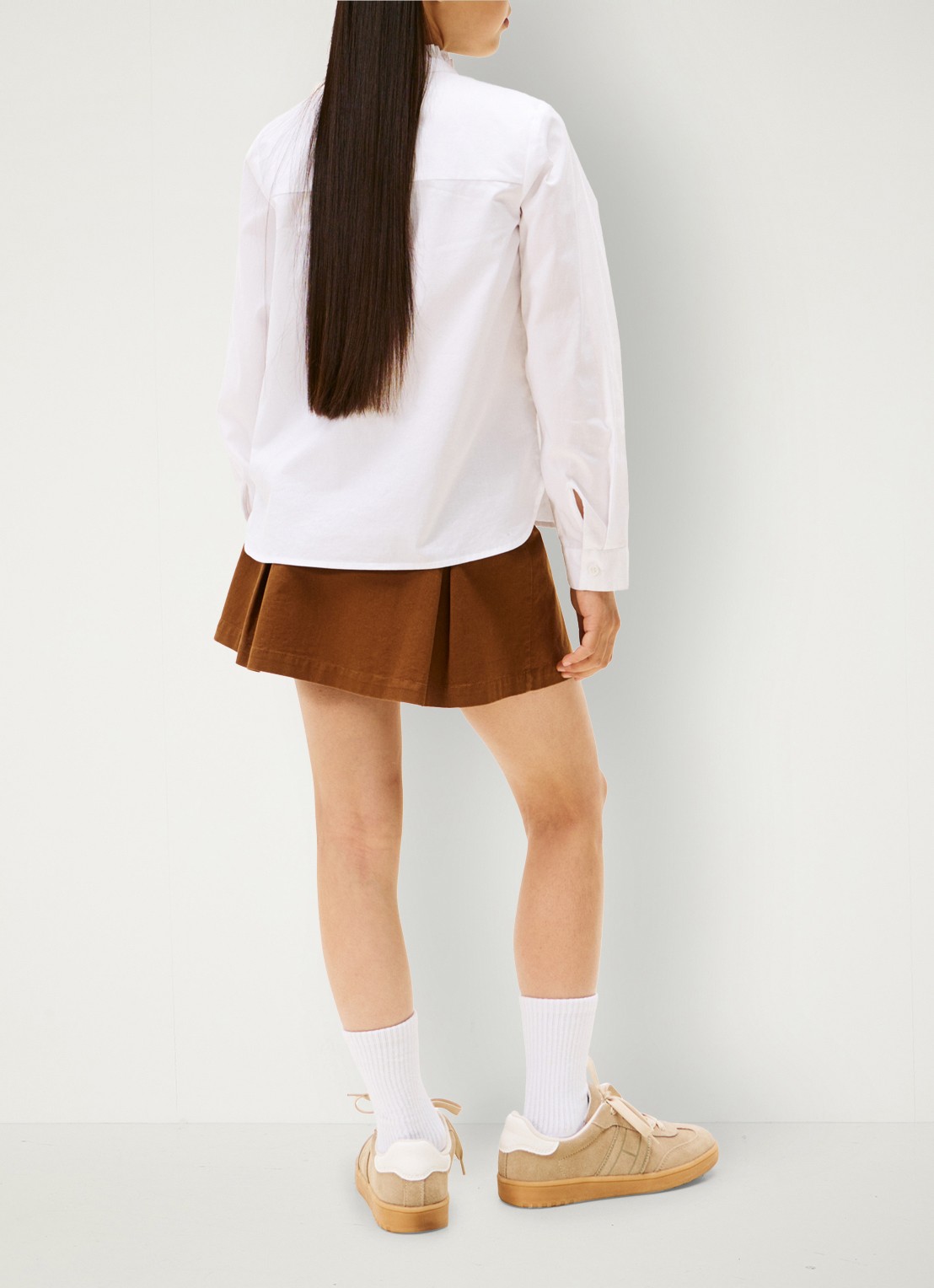 Tommy Hilfiger Blouse met logo - achterkant 3 wit