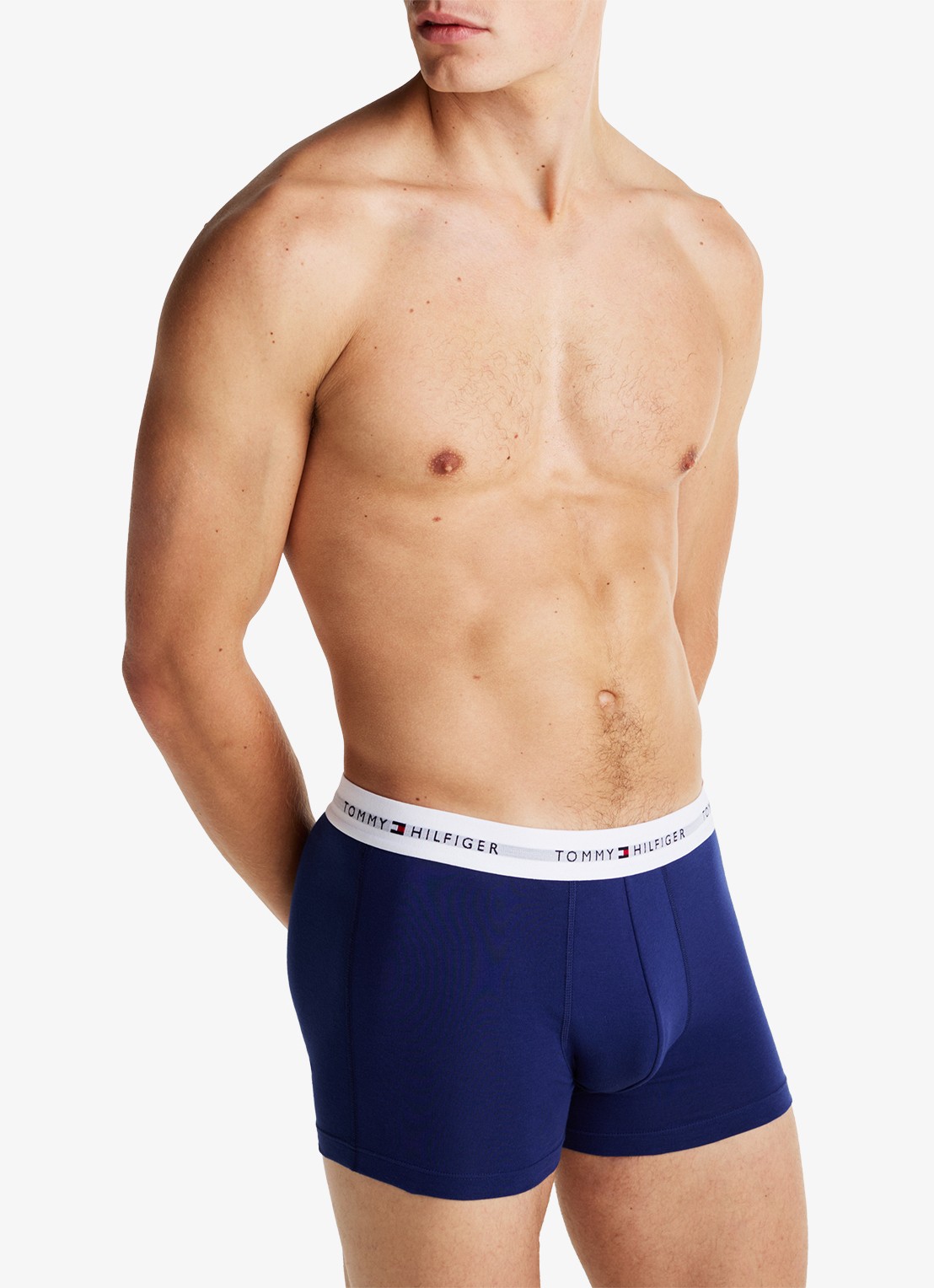 Tommy Hilfiger Boxershorts met logoband in 3-pack    - detail 7 donkergroen
