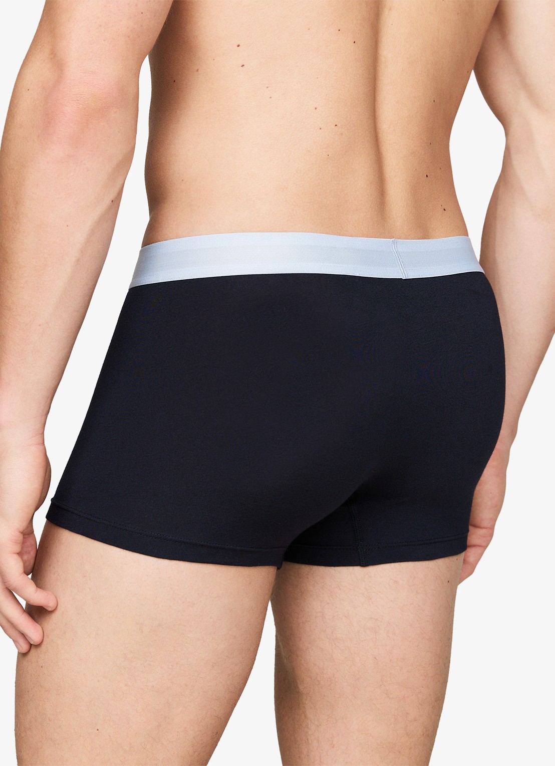 Tommy Hilfiger Boxershorts met logoband in 3-pack - achterkant 2 zwart
