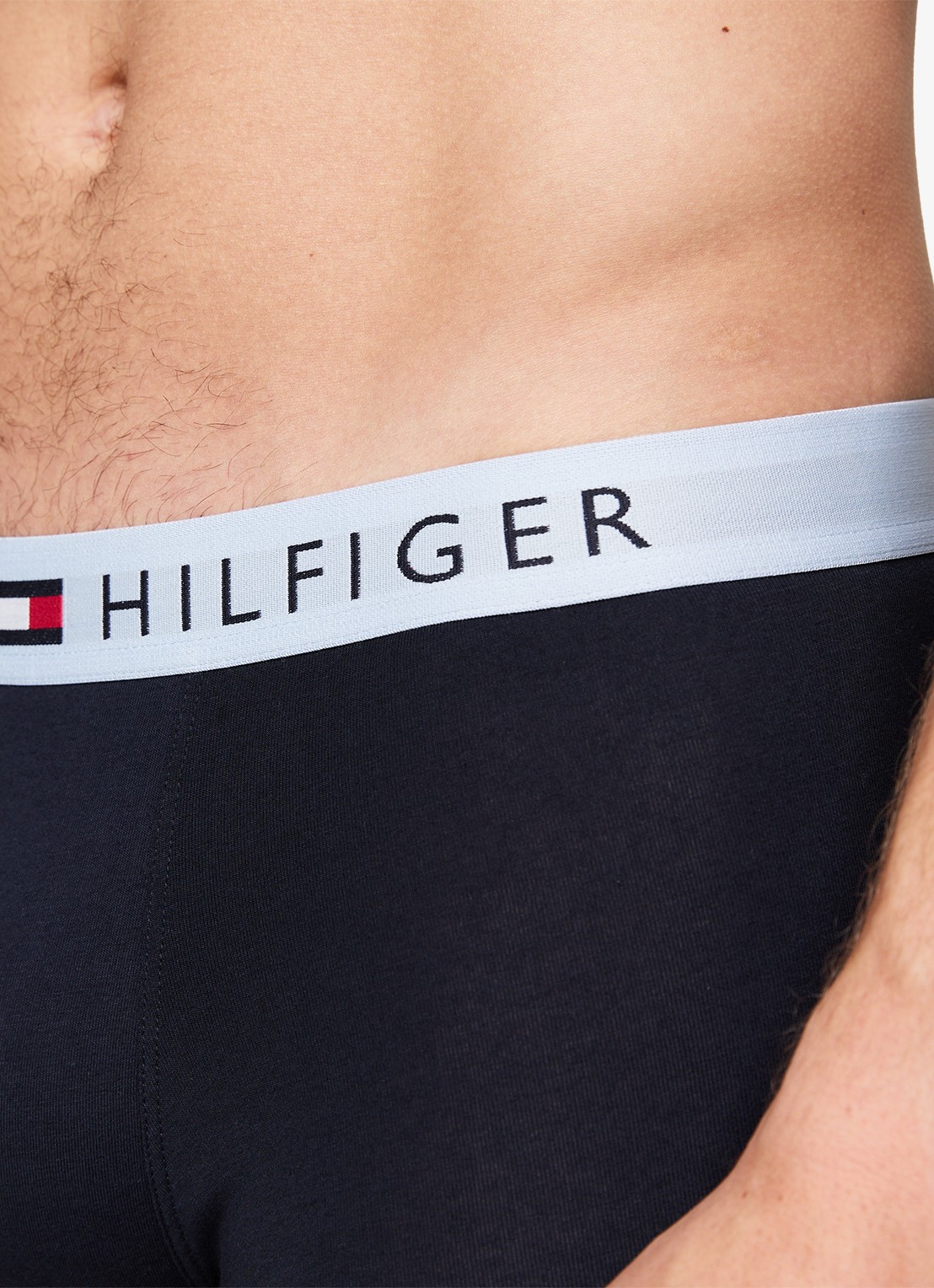 Tommy Hilfiger Boxershorts met logoband in 3-pack - detail 8 zwart