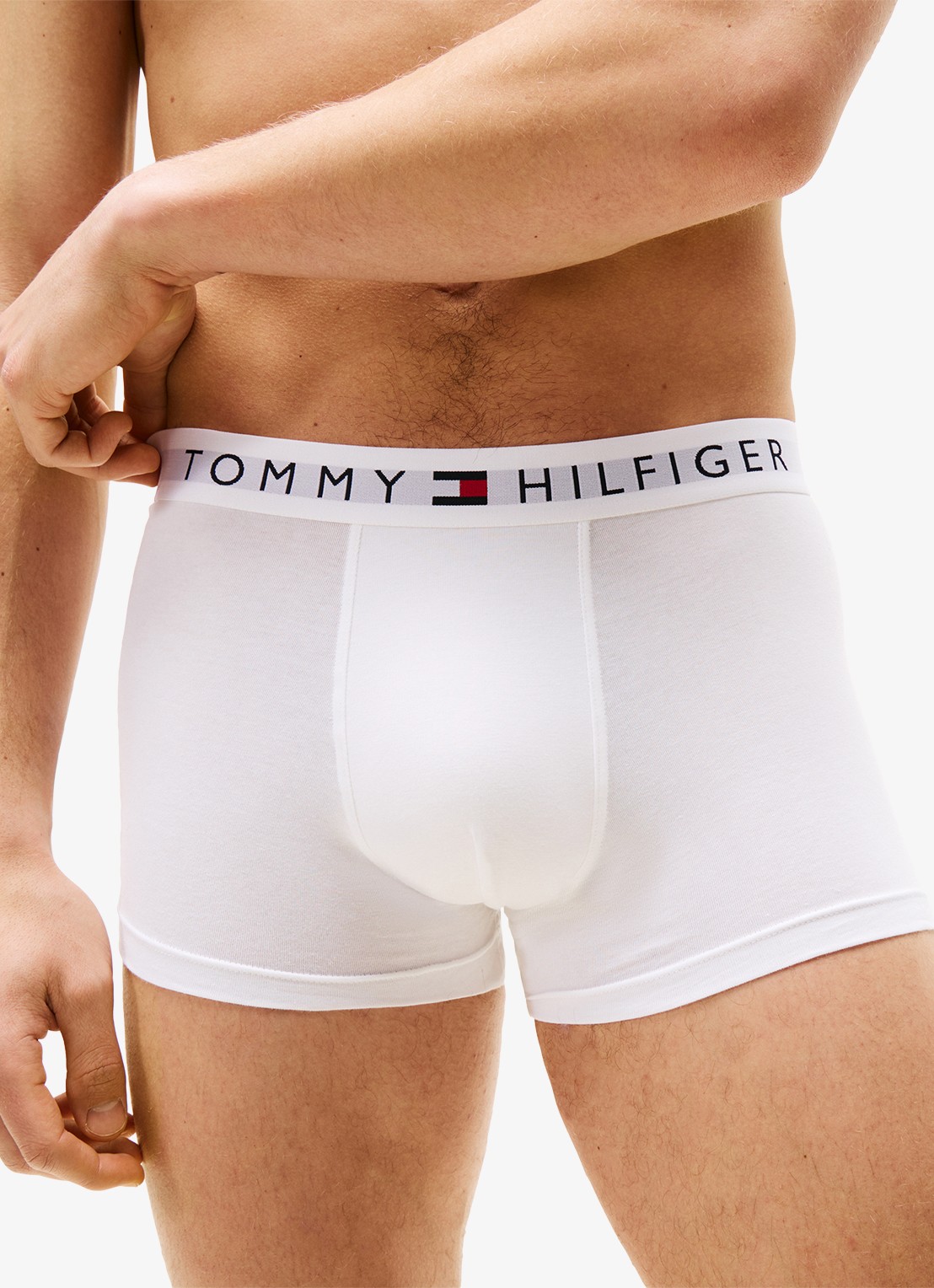 Tommy Hilfiger Boxershorts met logoband in 3-pack - detail 3 grijs