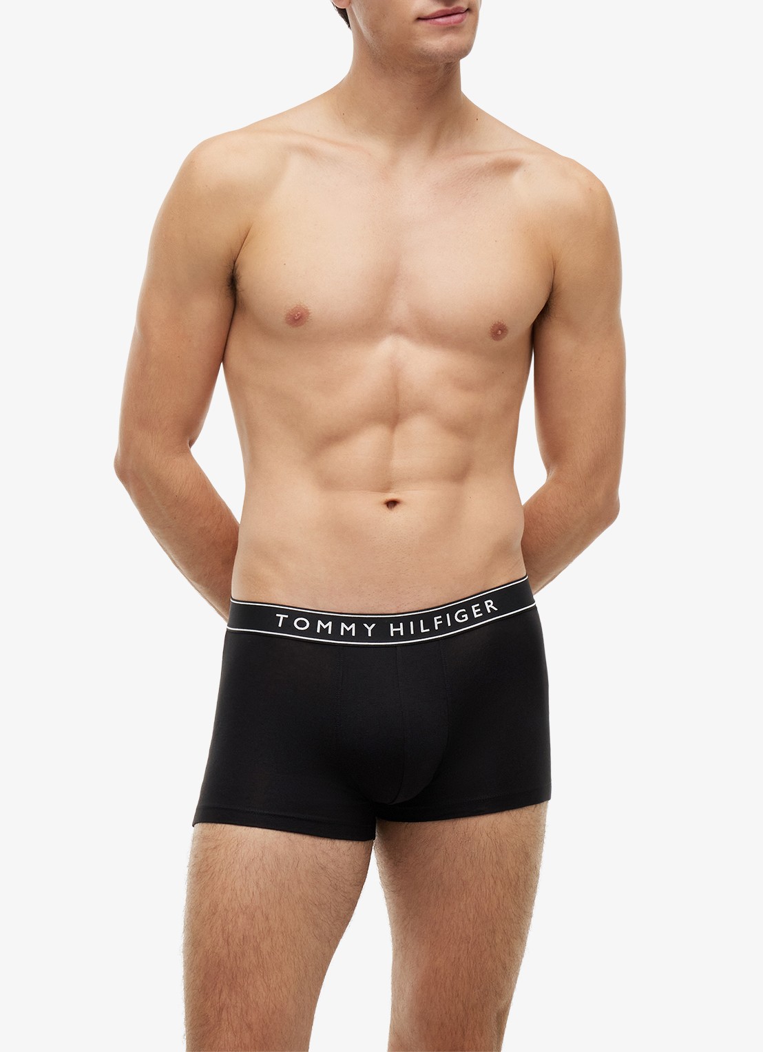 Tommy Hilfiger Boxershorts met logoband in 3-pack - detail 3 zwart