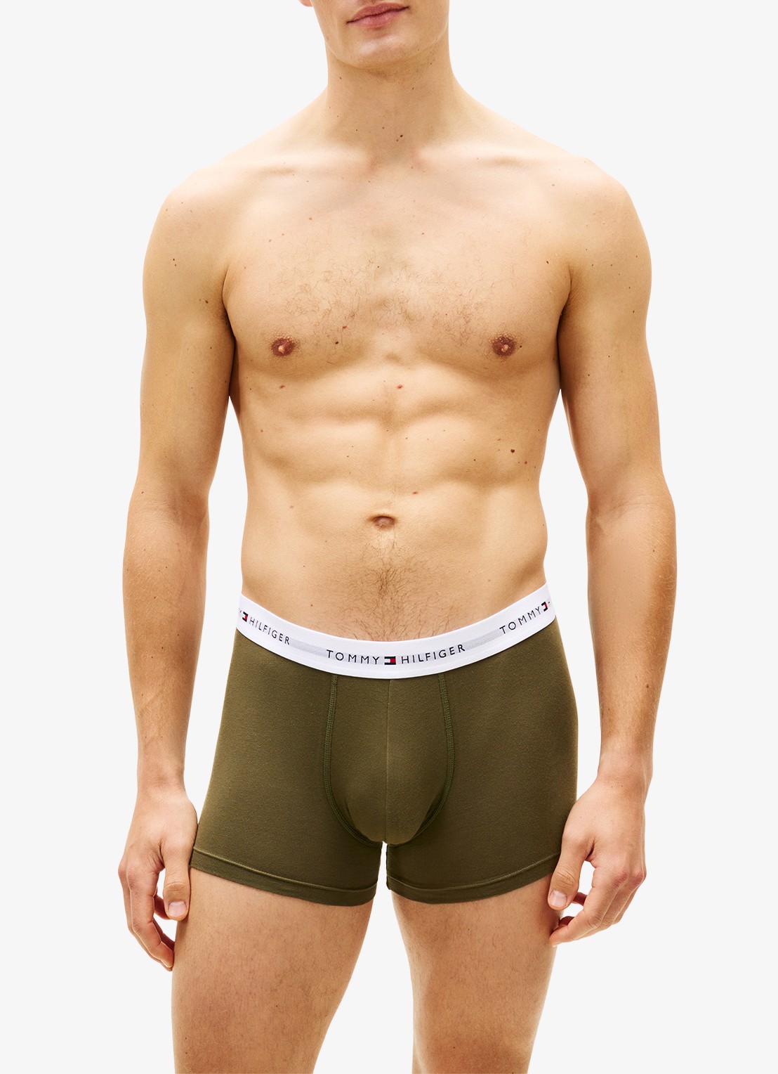 Tommy Hilfiger Boxershorts met logoband in 3-pack - detail 3 donkerblauw