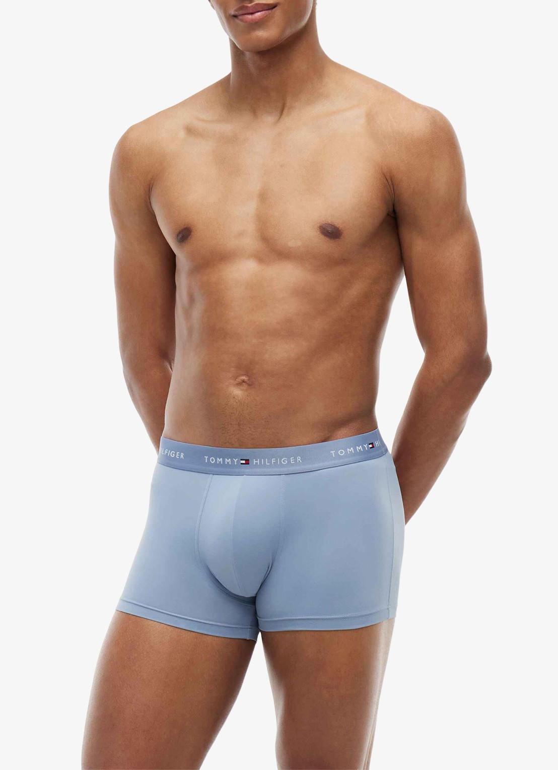 Tommy Hilfiger Boxershorts met logoband in 3-pack - detail 3 donkerblauw