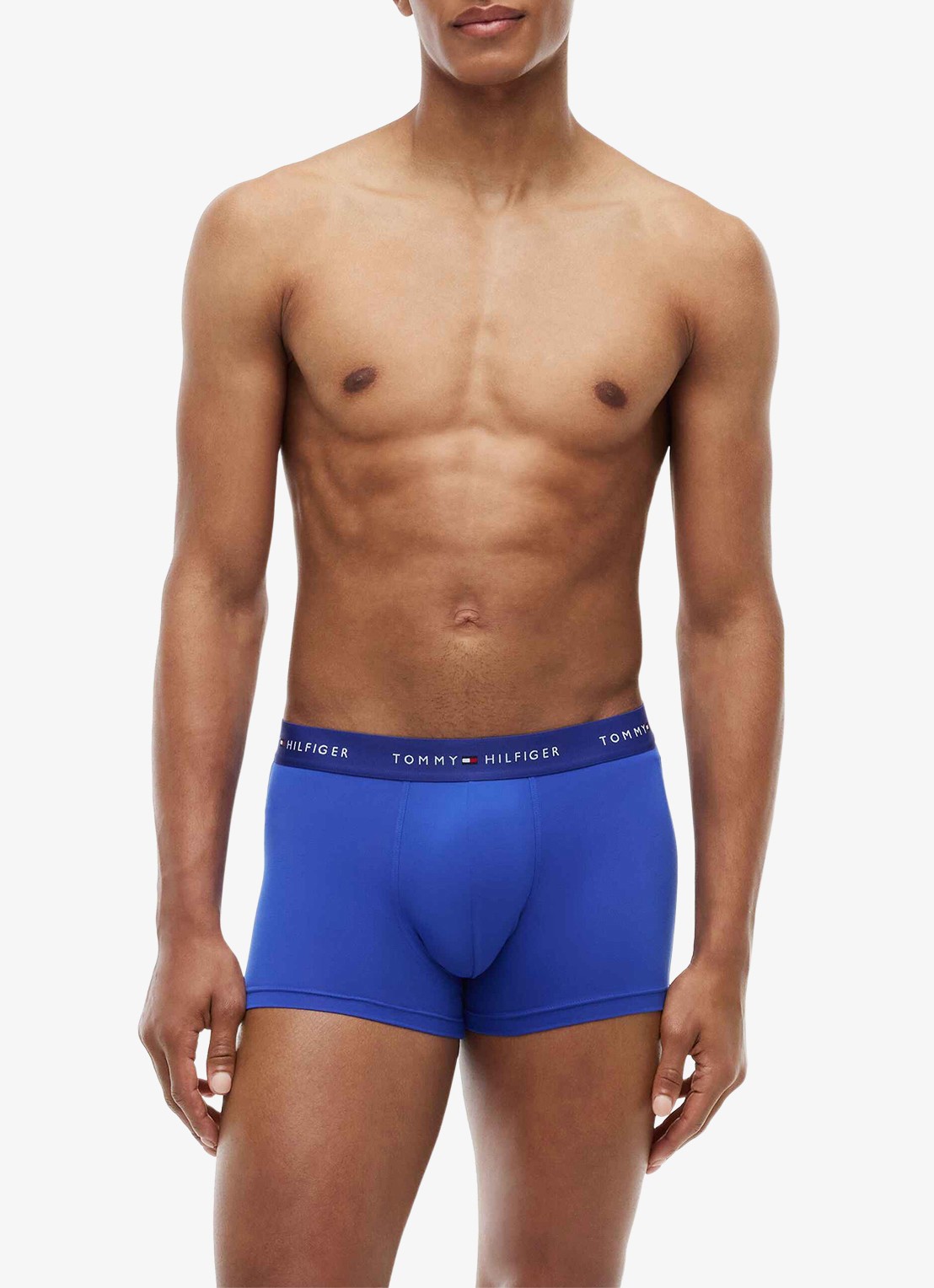 Tommy Hilfiger Boxershorts met logoband in 3-pack - detail 4 donkerblauw