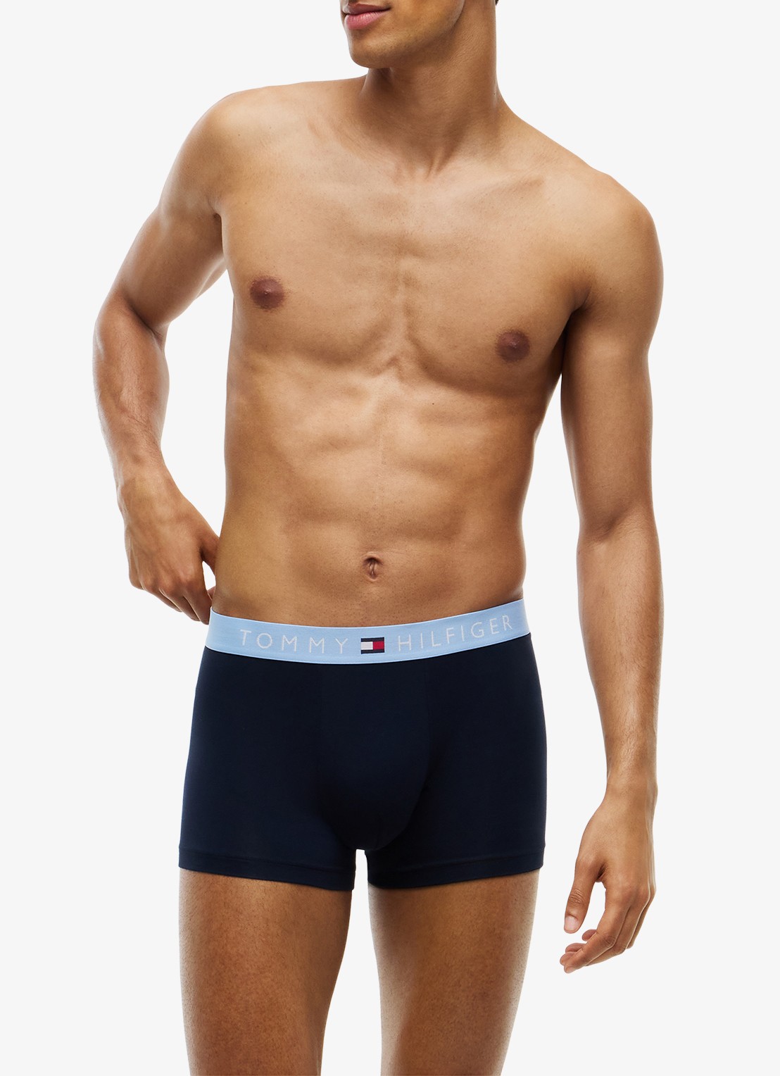 Tommy Hilfiger Boxershorts met logoband in 3-pack - detail 3 zwart