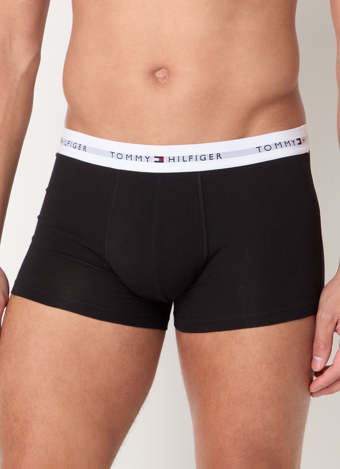 Tommy Hilfiger Boxershorts met logoband in 5-pack - detail 2 zwart