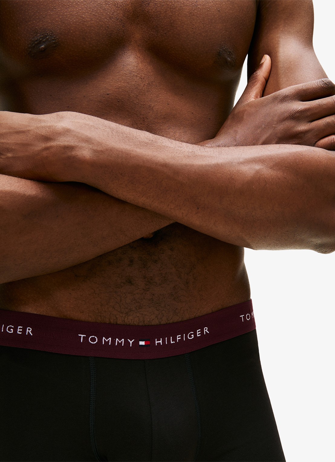 Tommy Hilfiger Boxershorts met logoband in 5-pack - detail 5 rood