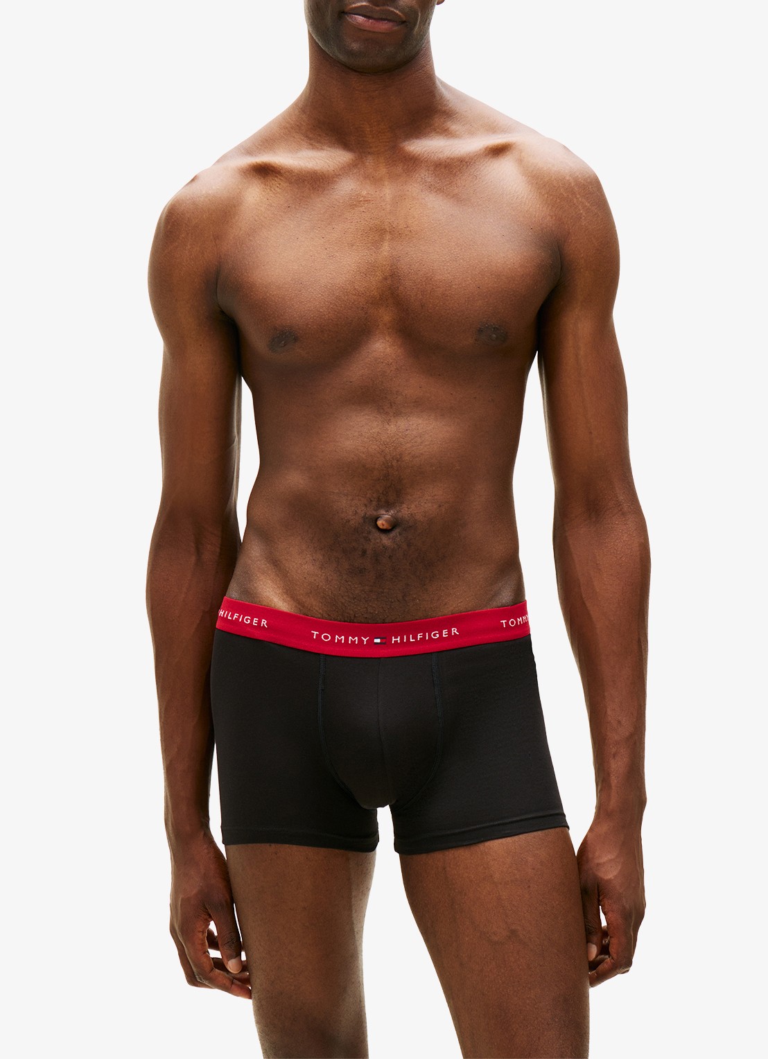 Tommy Hilfiger Boxershorts met logoband in 5-pack - detail 6 rood