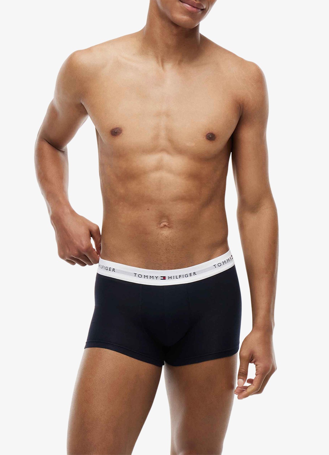 Tommy Hilfiger Boxershorts met logoband in 5-pack - detail 4 wit