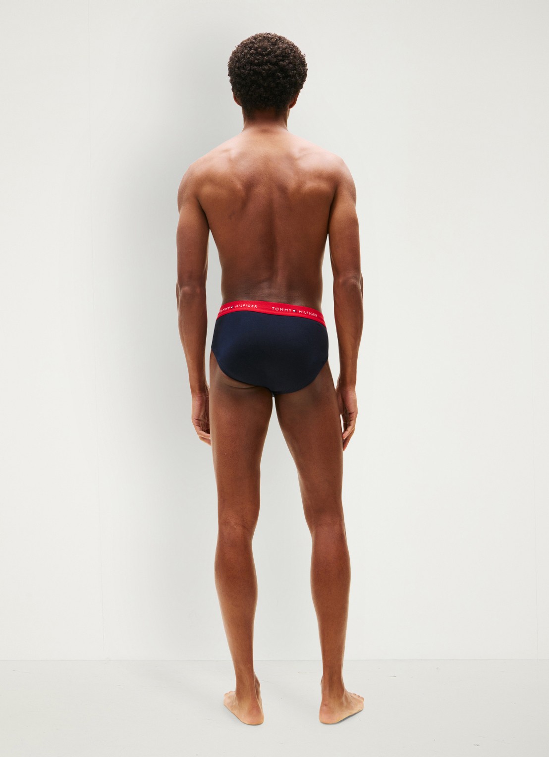 Tommy Hilfiger Boxerslips met logoband in 3-pack - achterkant 3 des sky/primary red/white-05m