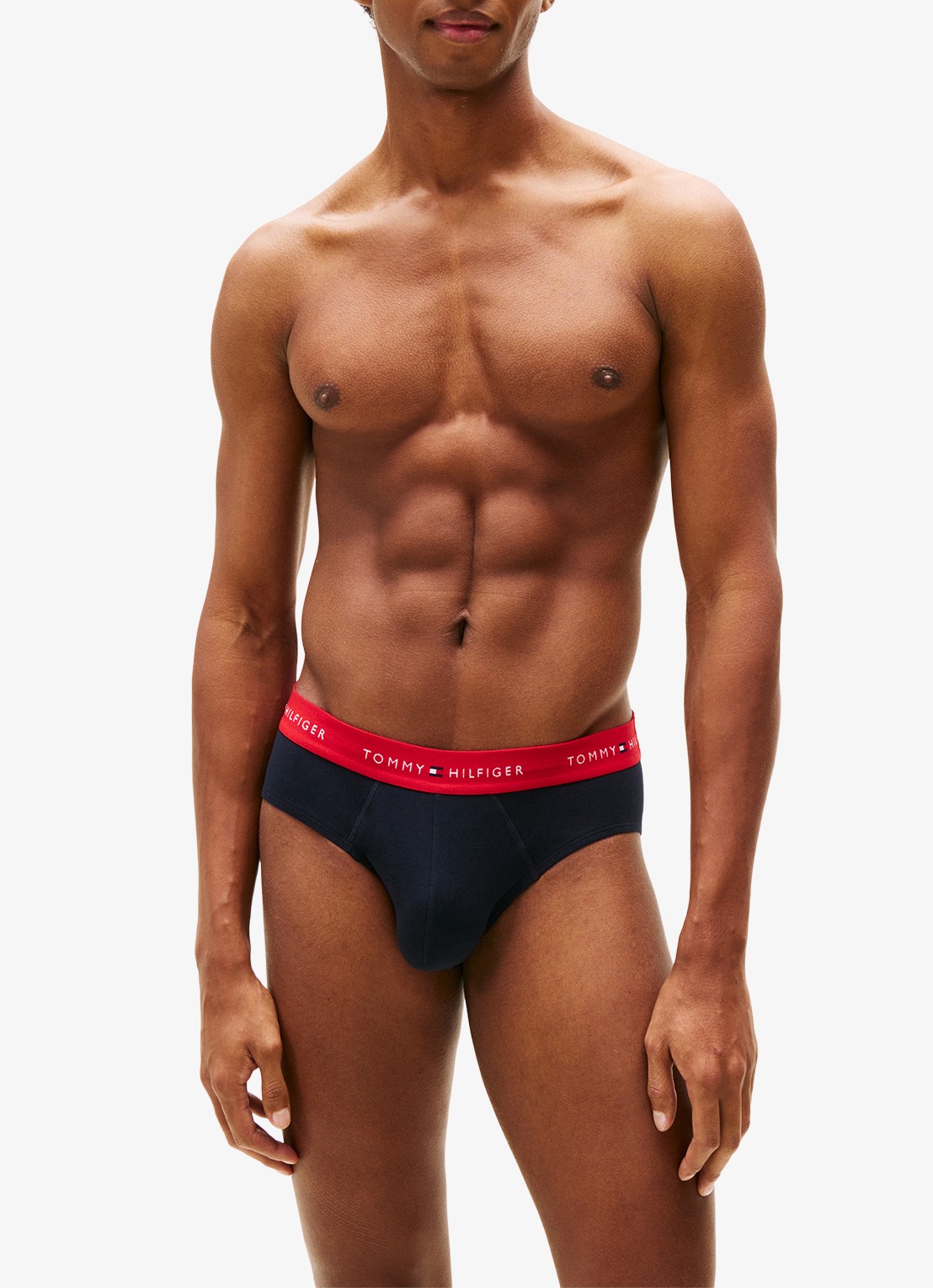 Tommy Hilfiger Boxerslips met logoband in 3-pack - detail 4 des sky/primary red/white-05m