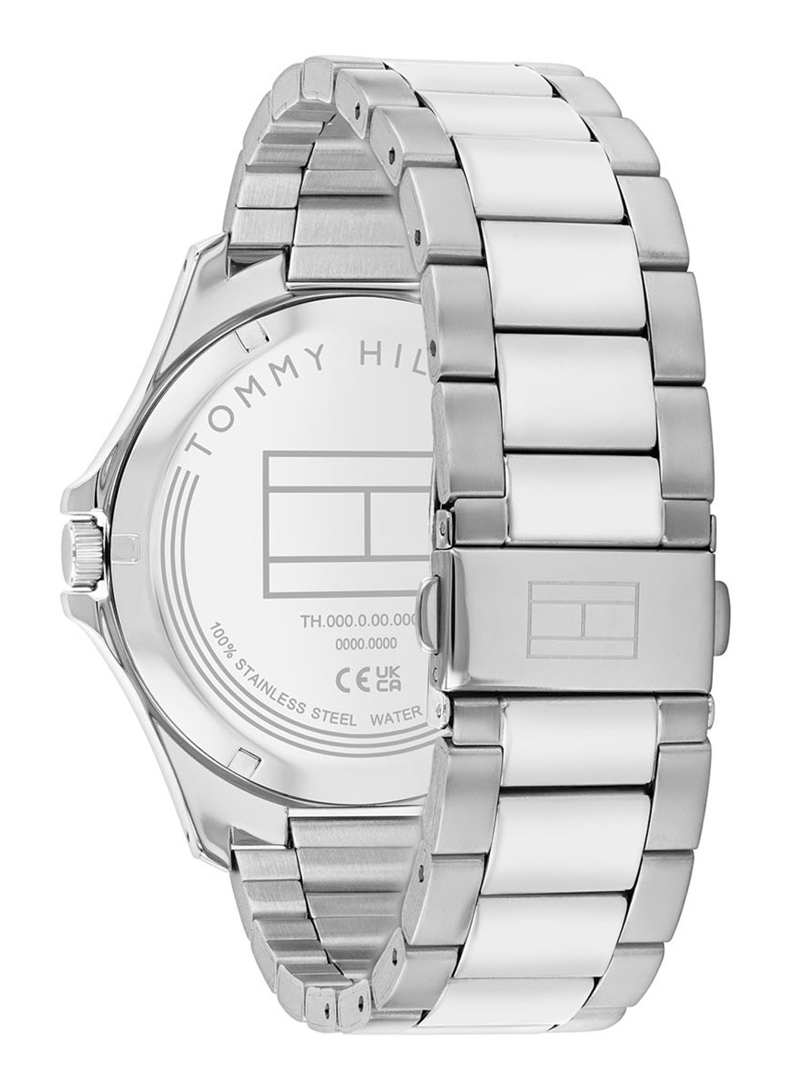 Tommy Hilfiger Bruce horloge TH1710670  - detail 2 zilver