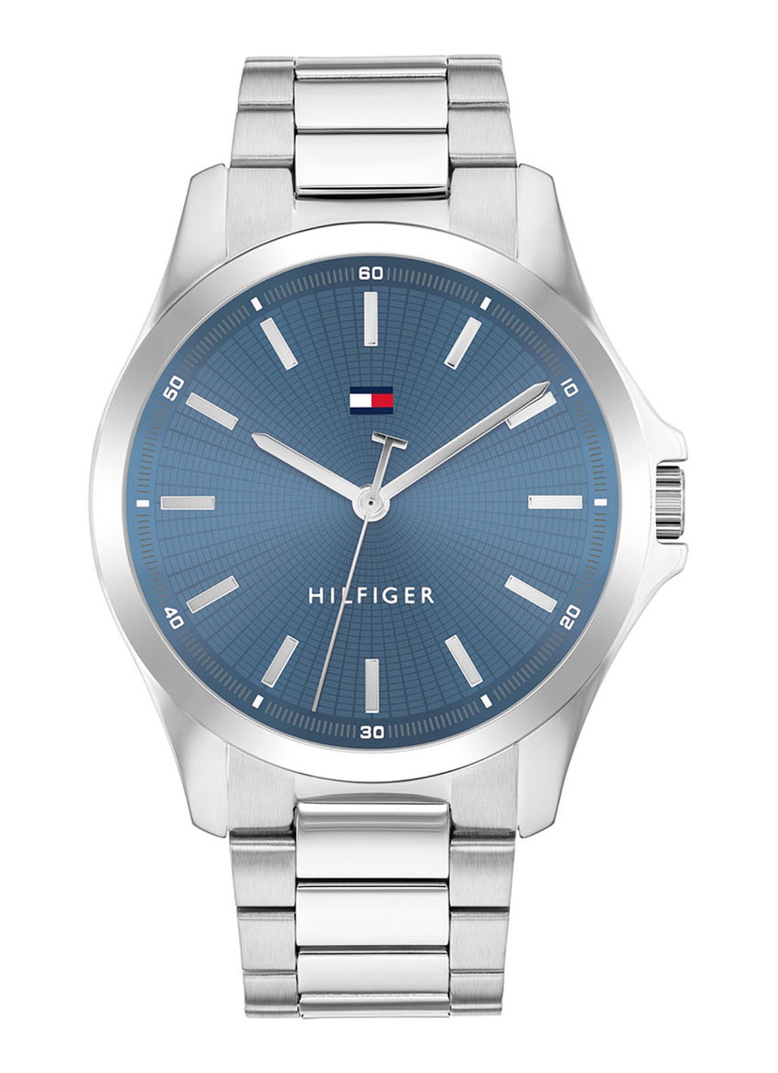 Tommy Hilfiger Bruce horloge TH1710670  - voorkant 3 zilver