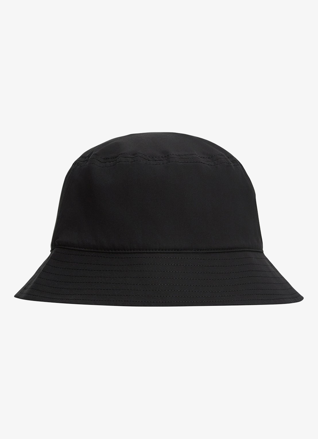 Tommy Hilfiger Bucket hoed met logo - achterkant diepzwart