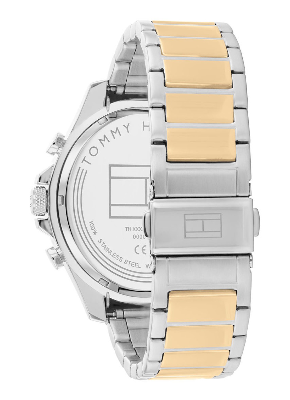 Tommy Hilfiger Clark horloge TH1792079  - detail 2 zilver