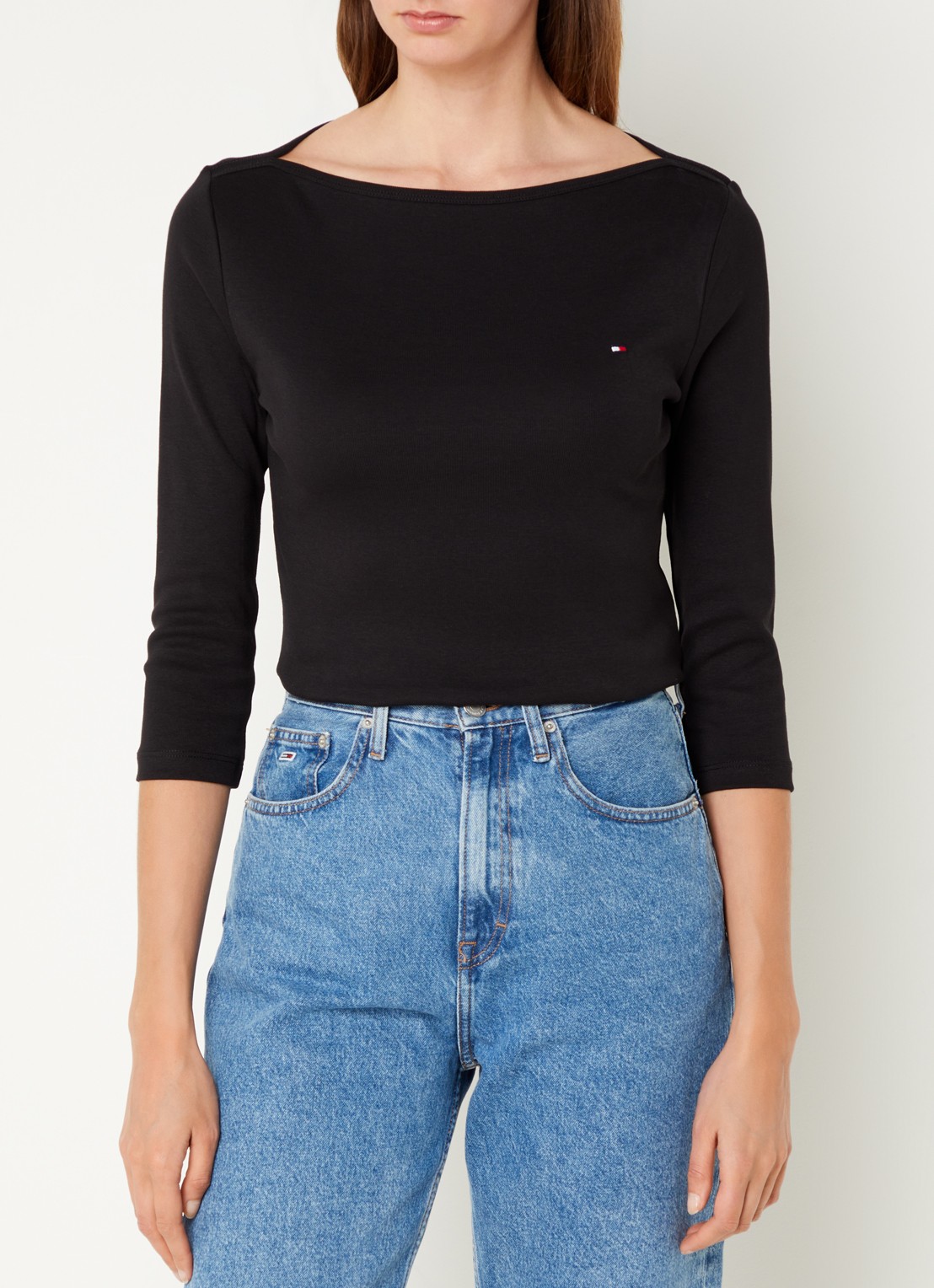 Tommy Hilfiger Cody longsleeve met logoborduring - detail 4 undefined
