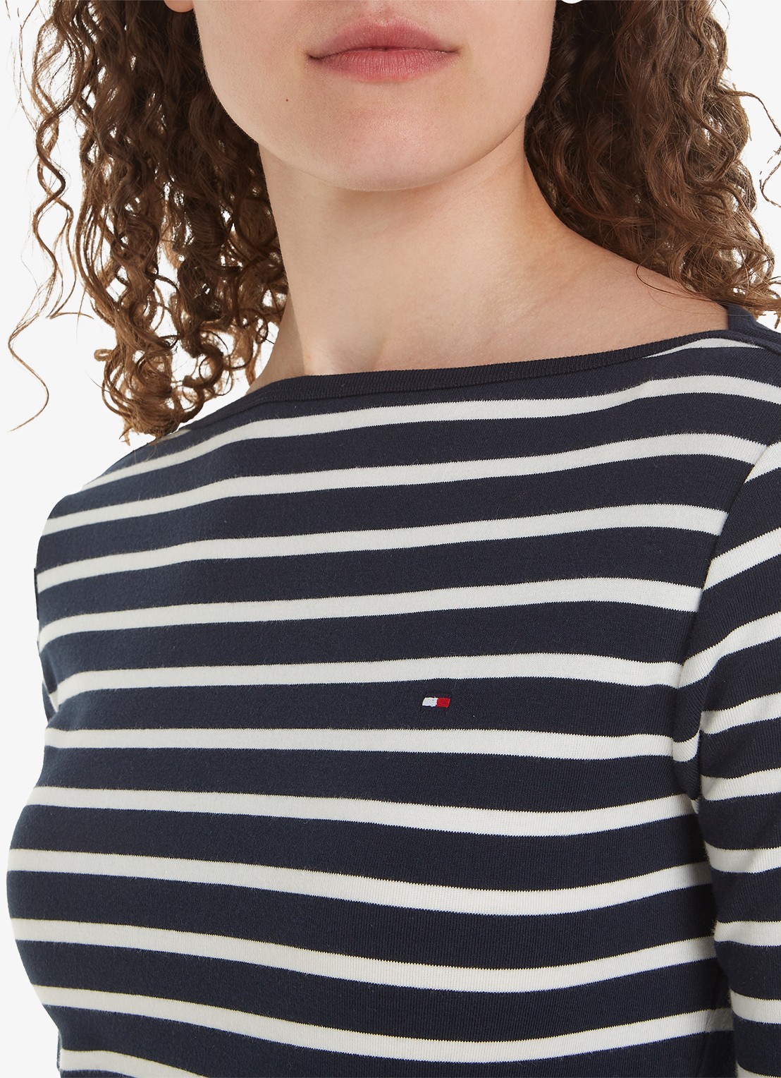 Tommy Hilfiger Cody longsleeve met logoborduring - detail 2 ----