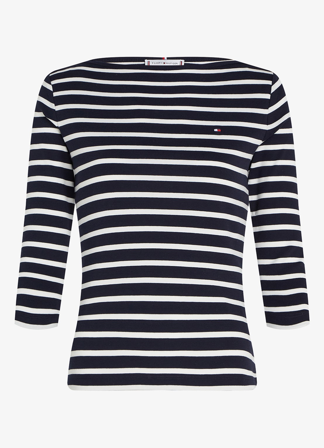 Tommy Hilfiger Cody longsleeve met logoborduring - voorkant 5 ----