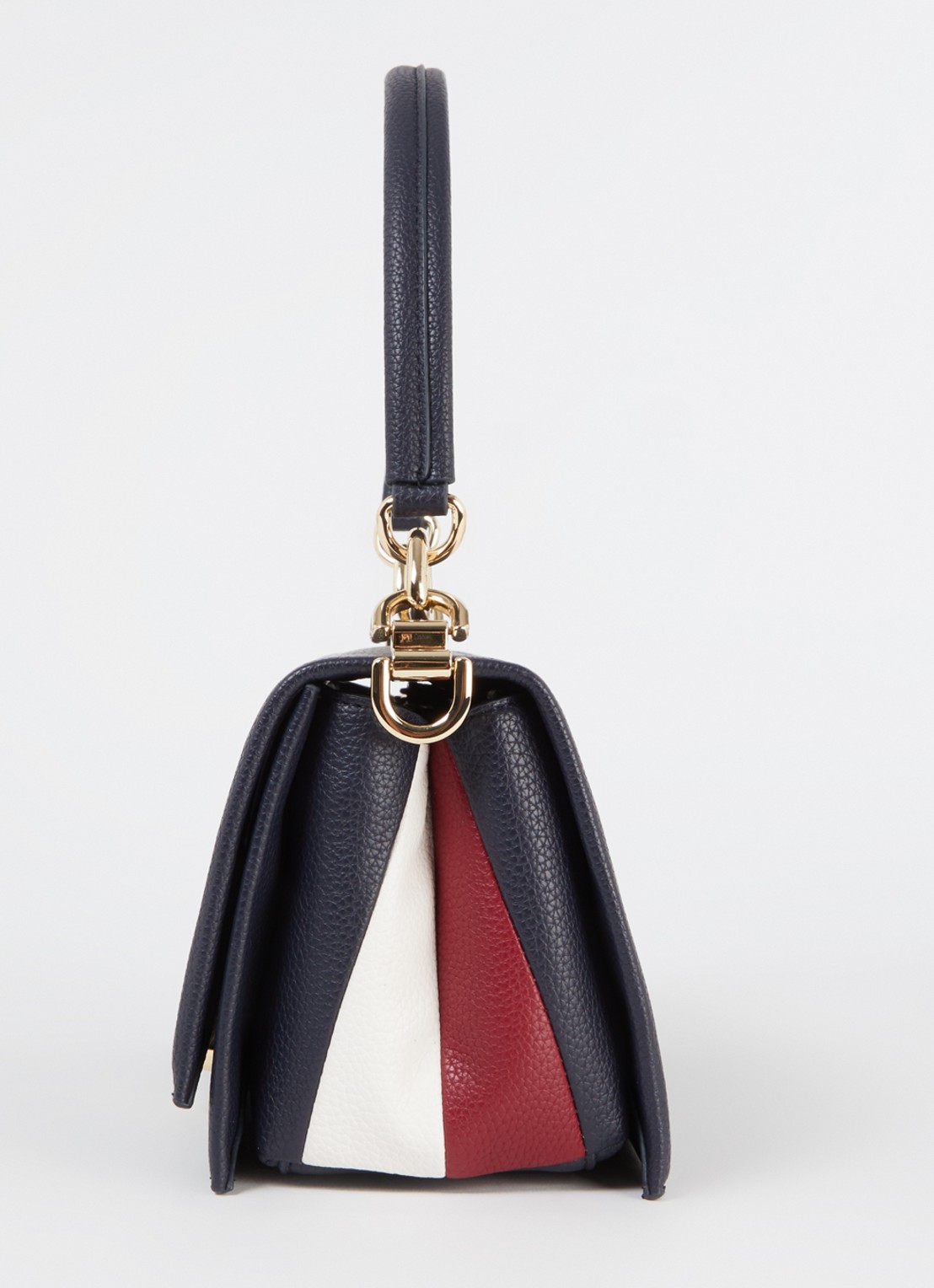 Tommy Hilfiger Crossbodytas met afneembare schouderriem - detail 2 donkerblauw