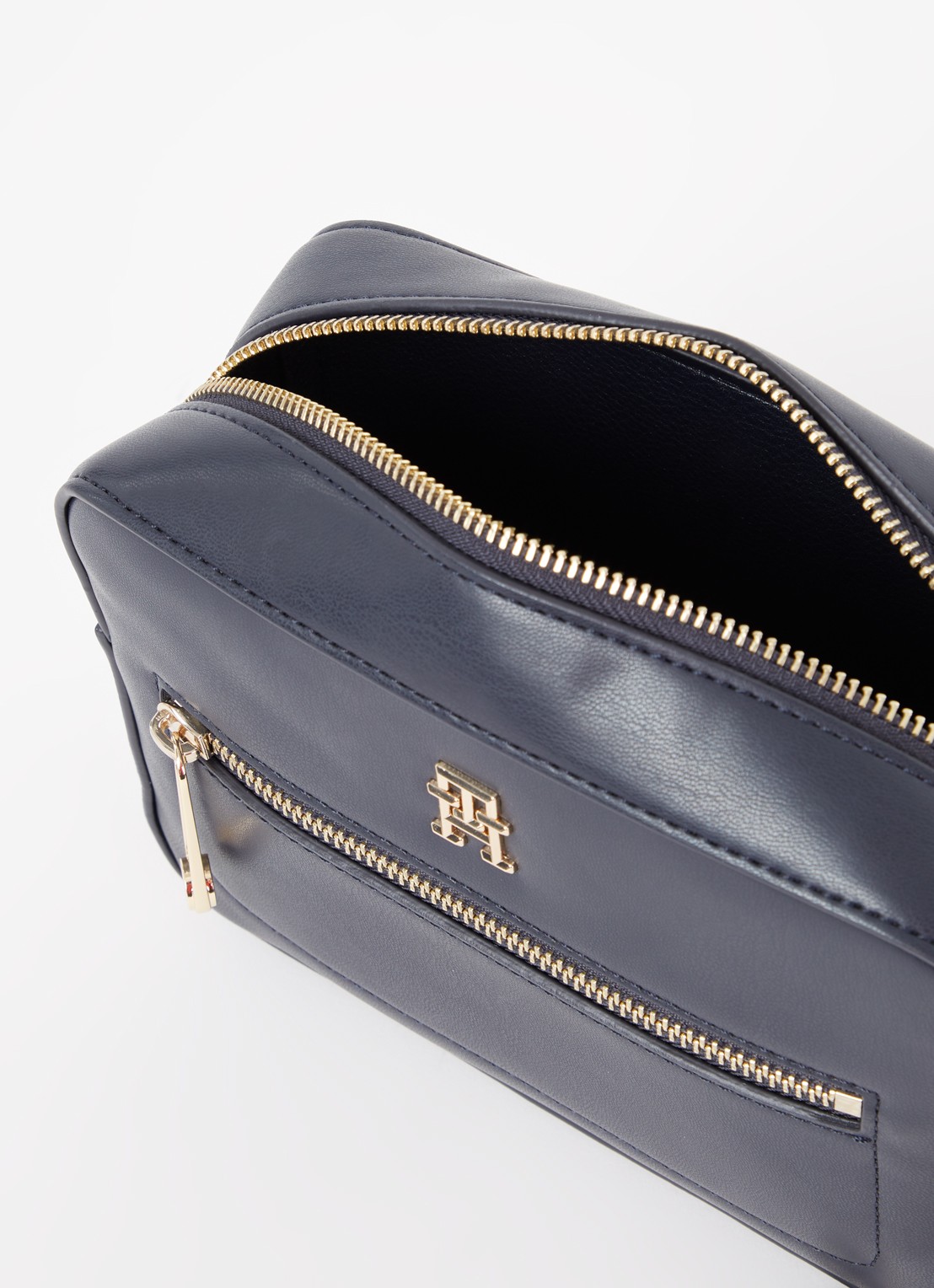 Tommy Hilfiger Crossbodytas met logo - detail 2 donkerblauw